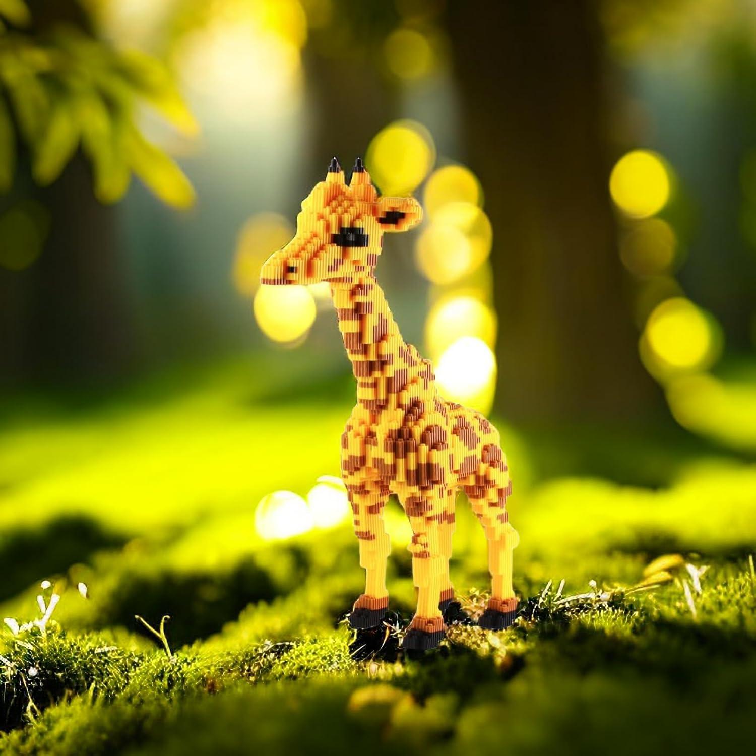 Bloques de Construcción Jirafa Micro Larcele 4737 Piezas