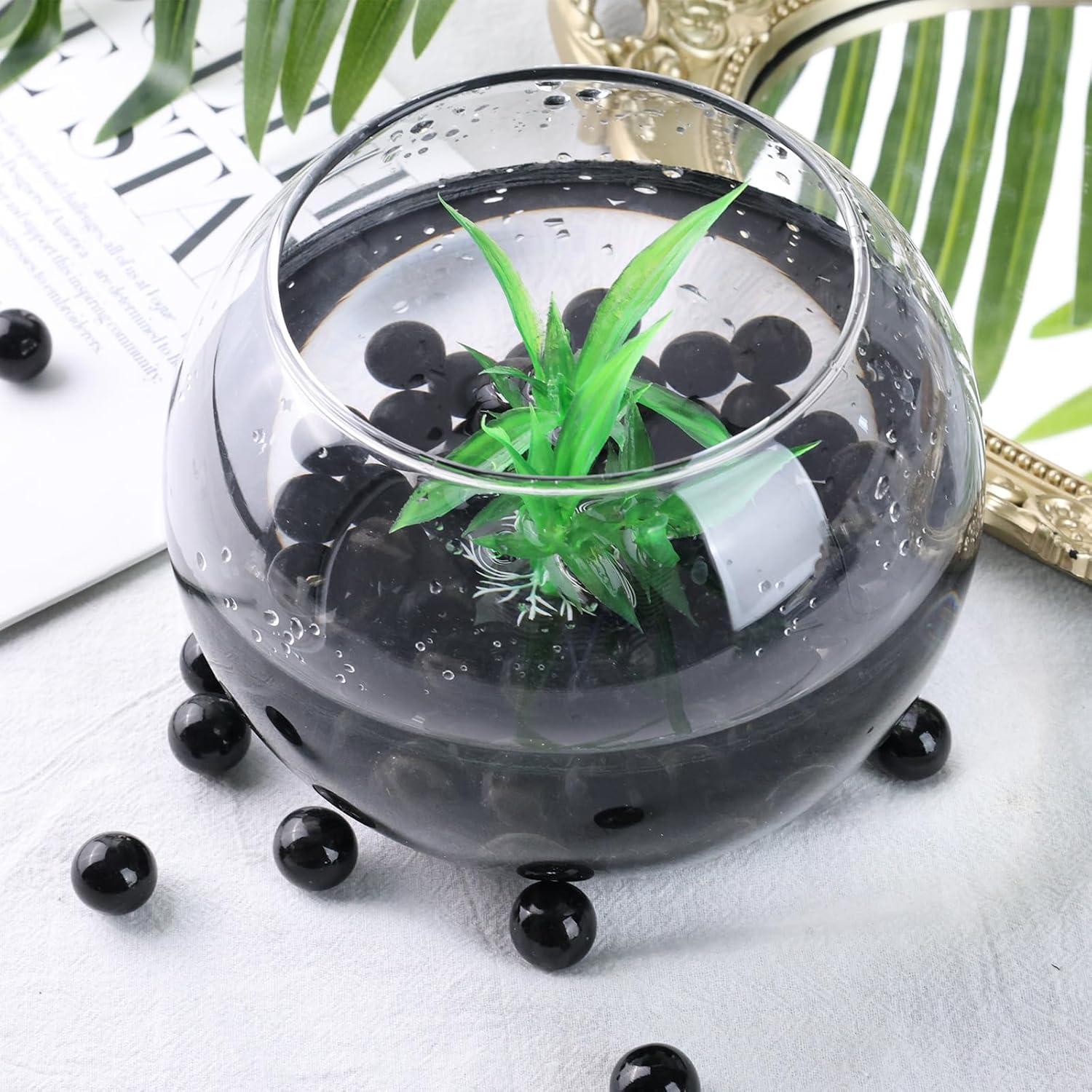 Canicas de Vidrio Negras DomeStar 0.63 cm a Granel 0.45 kg