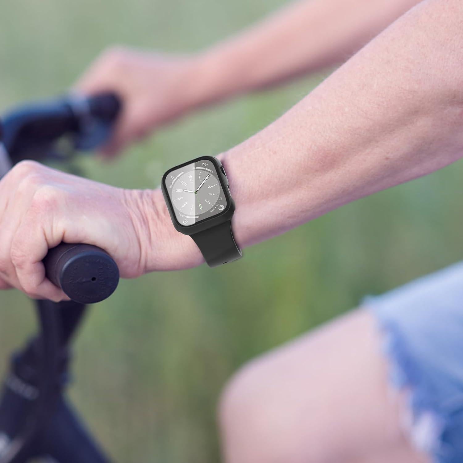 Paquete de 6 fundas duras QCKANLJ para Apple Watch 45mm