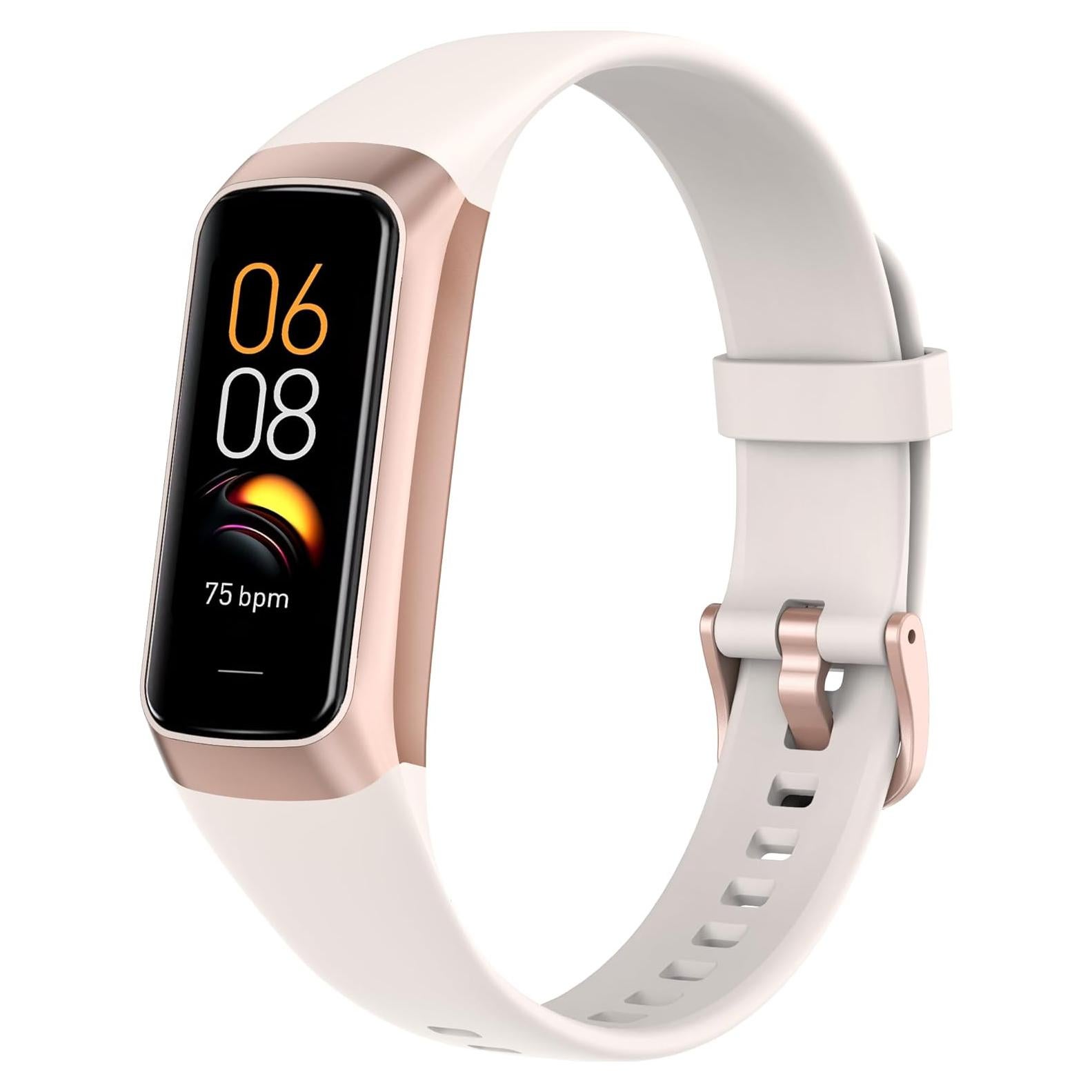 Rastreador de Fitness ZKSSGY C60 con Monitor de Frecuencia Cardíaca y Oxígeno