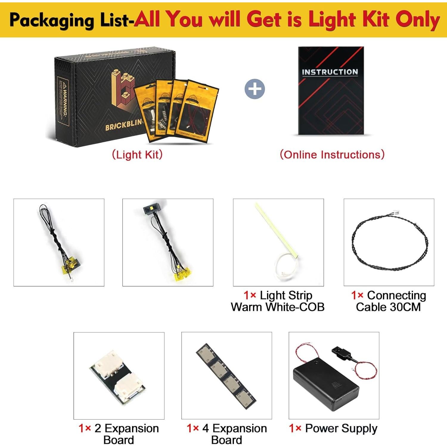 Iluminación LED BrickBling para Anillo de Lucha Lego 21272