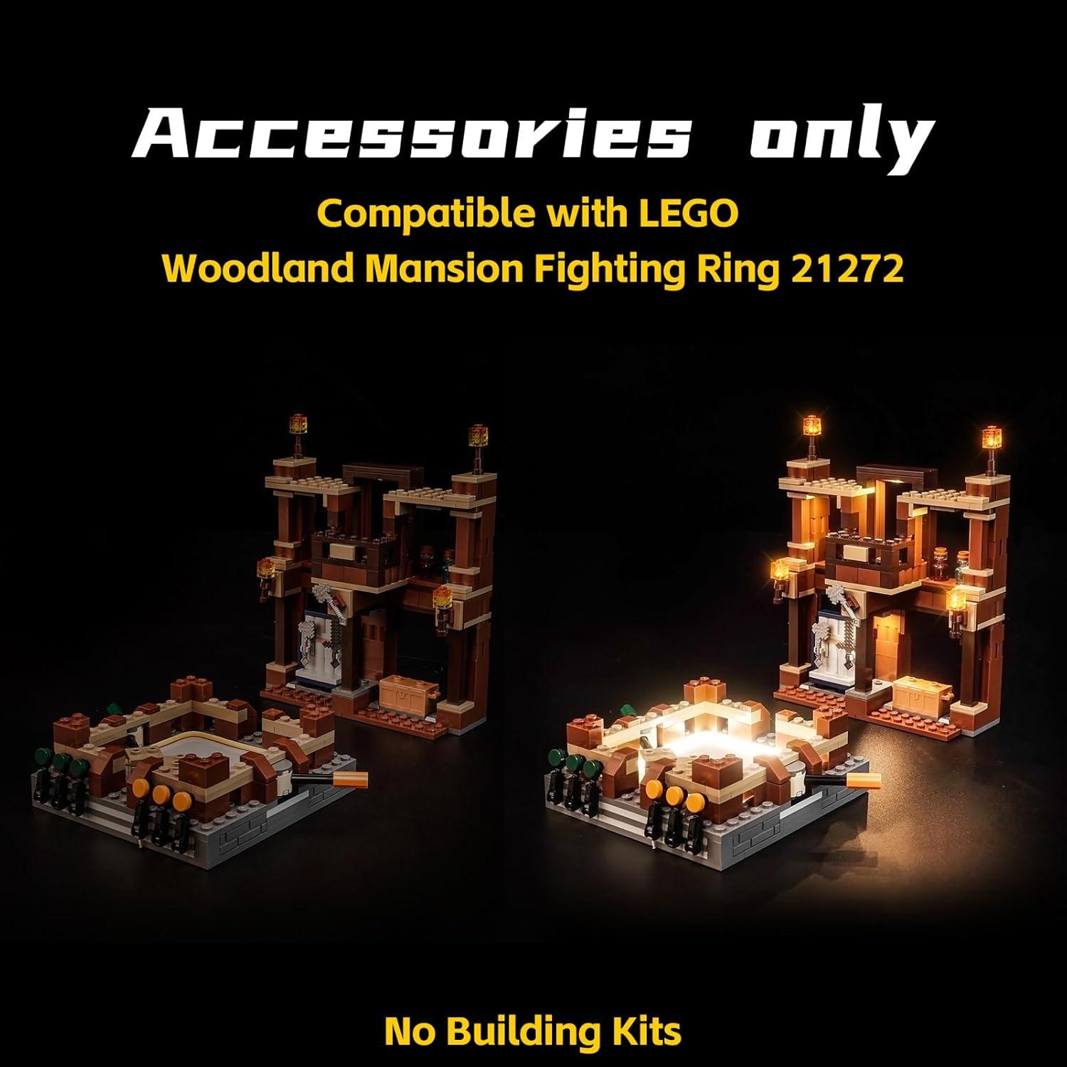 Iluminación LED BrickBling para Anillo de Lucha Lego 21272