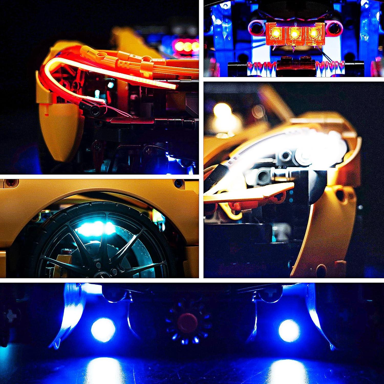 Kit de Iluminación LED Brickshining para LEGO McLaren P1 42172