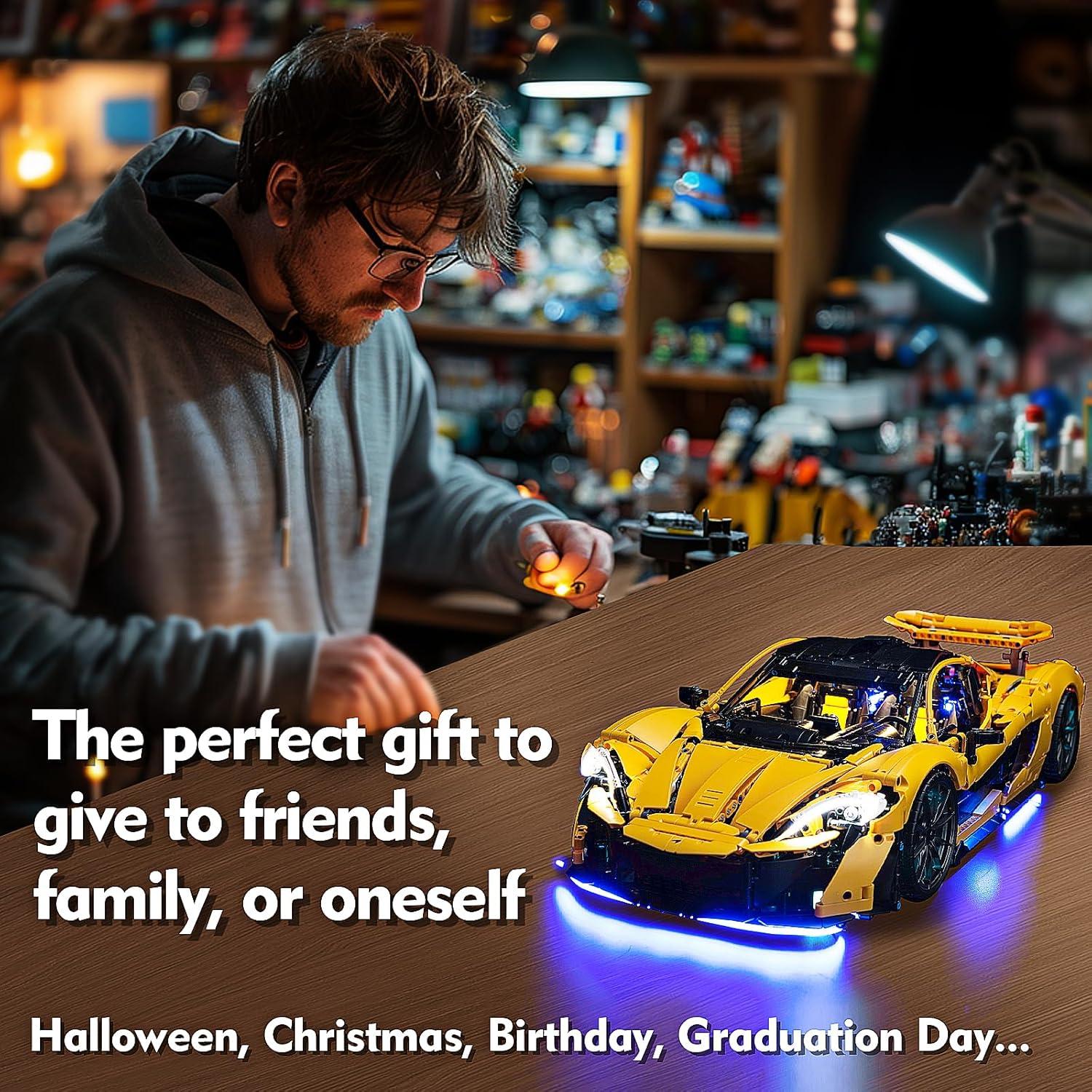 Kit de Iluminación LED Brickshining para LEGO McLaren P1 42172