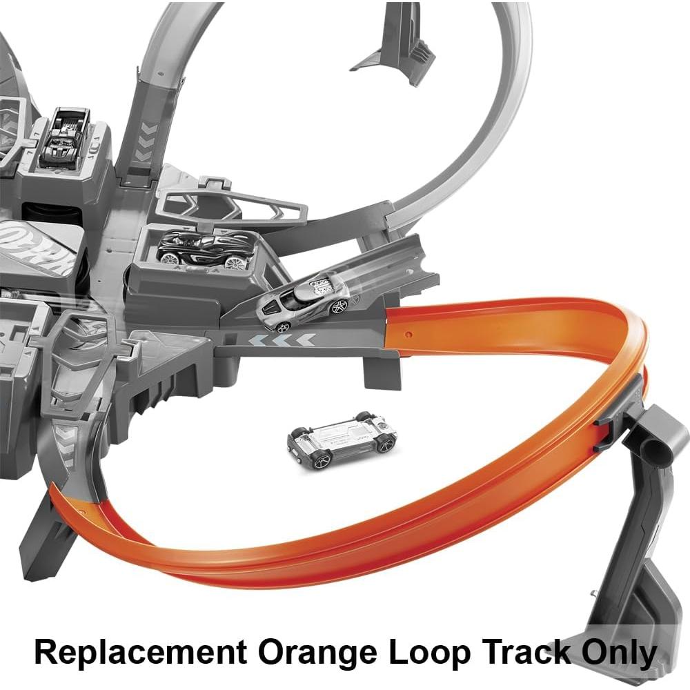 Pista de Bucle Naranja de Reemplazo Mattel para Hot Wheels DTN42