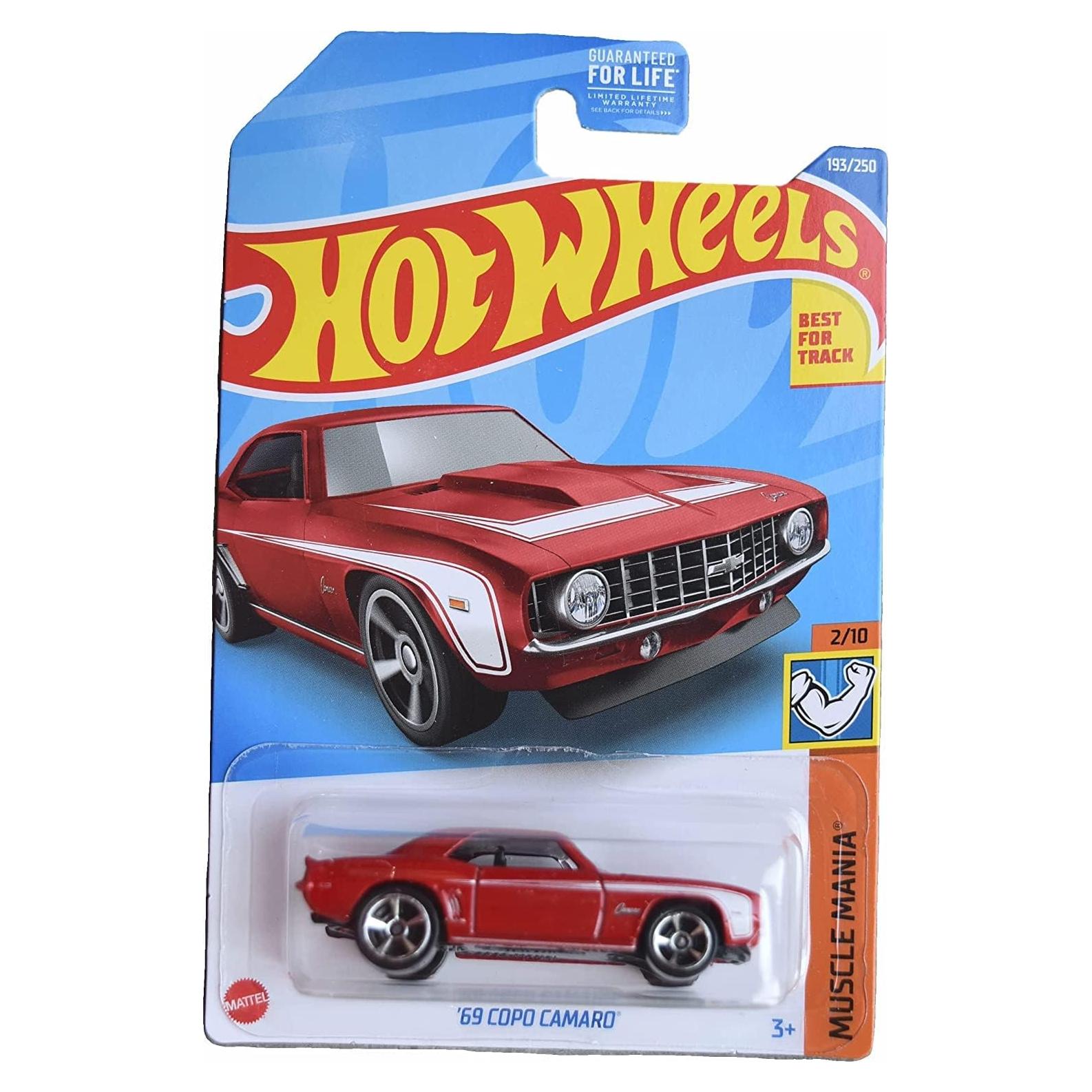 Hot Wheels Camaro '69 Copo Muscle Mania 1:64 Mattel