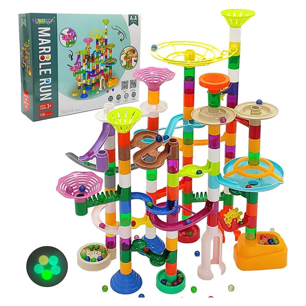 Pista de Canicas 150 Piezas Juguete de Construcción Infantil