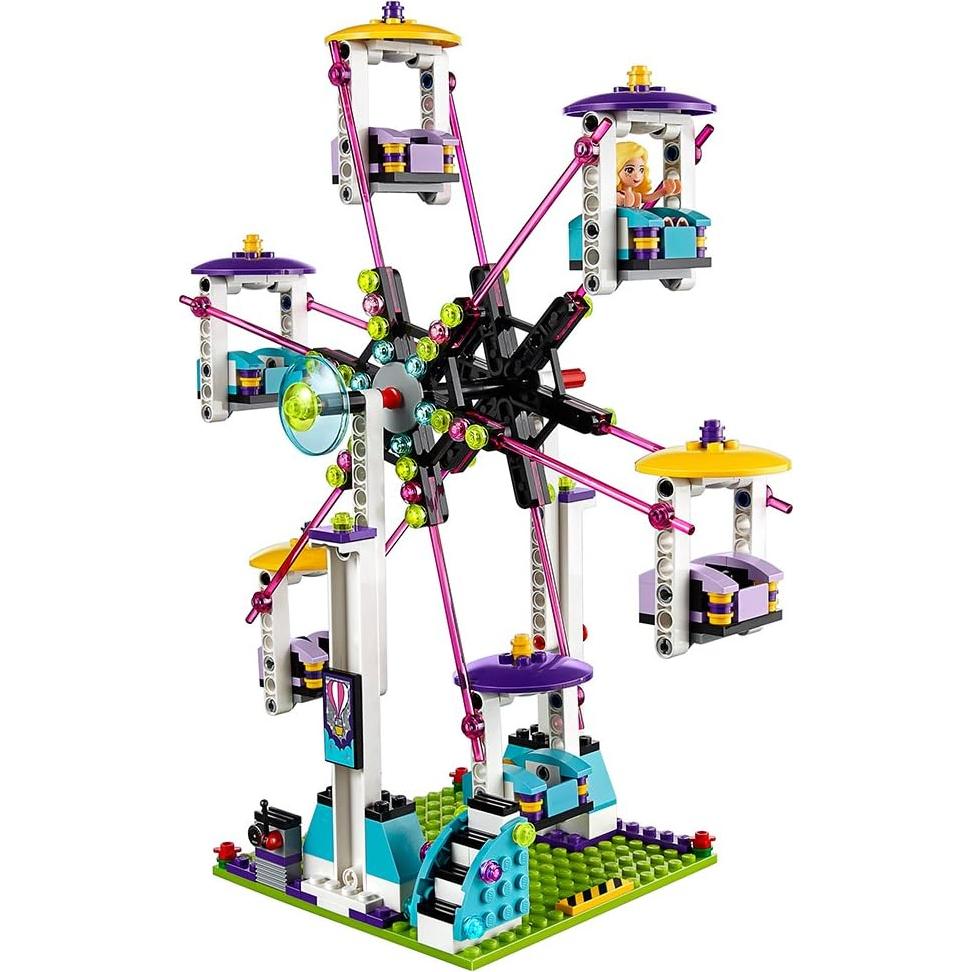 LEGO Friends 41130 Parque de Diversiones con Montaña Rusa 1124 Piezas
