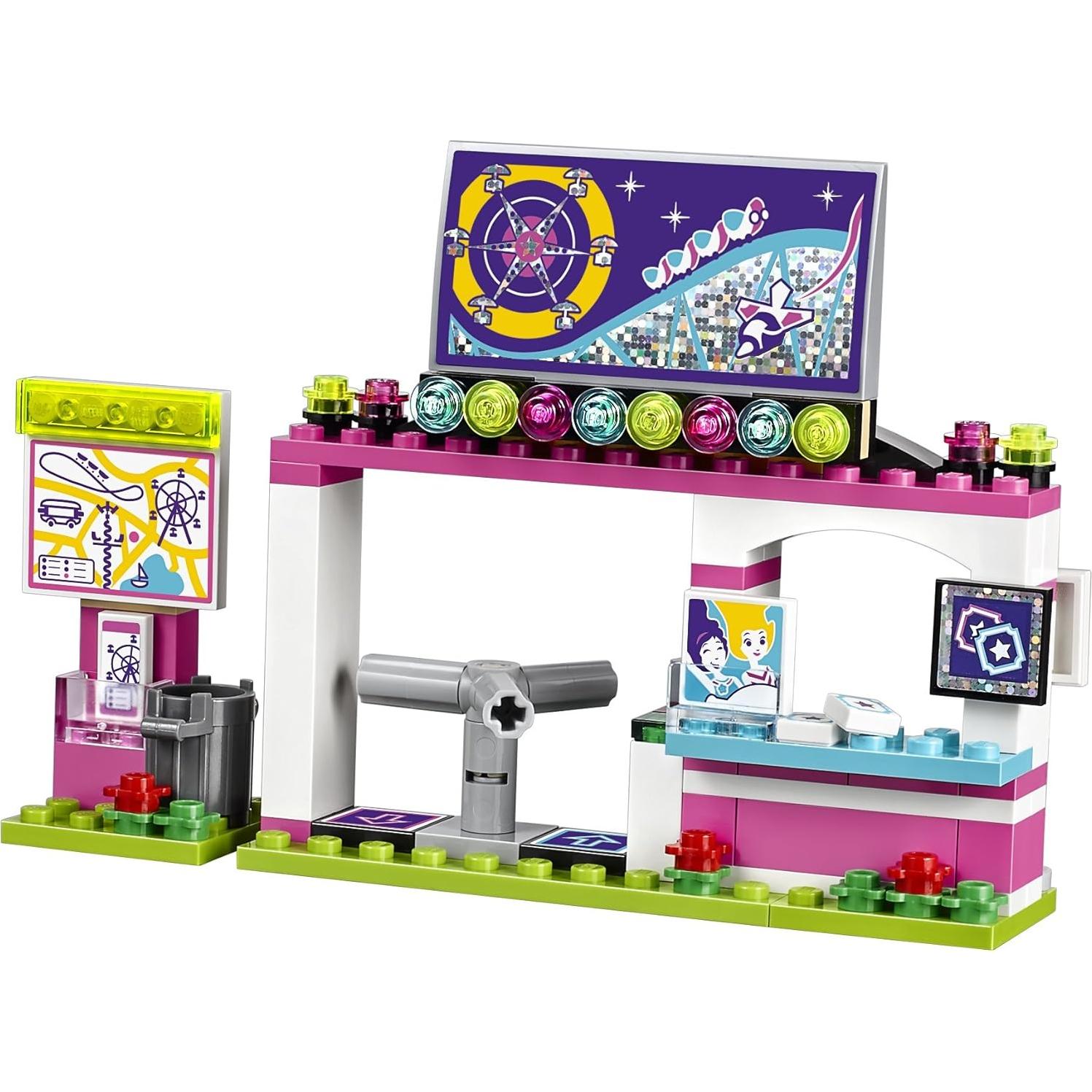 LEGO Friends 41130 Parque de Diversiones con Montaña Rusa 1124 Piezas