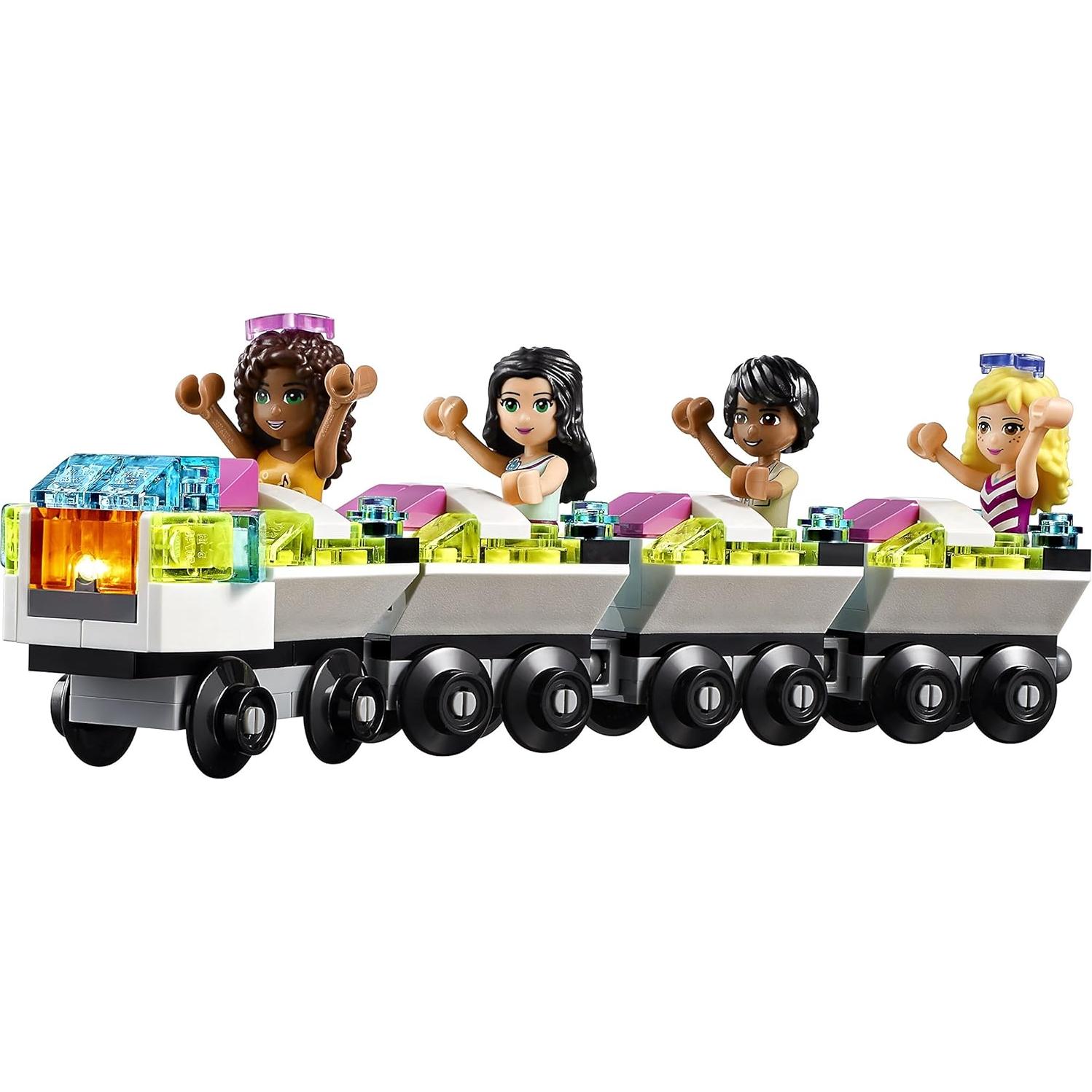 LEGO Friends 41130 Parque de Diversiones con Montaña Rusa 1124 Piezas