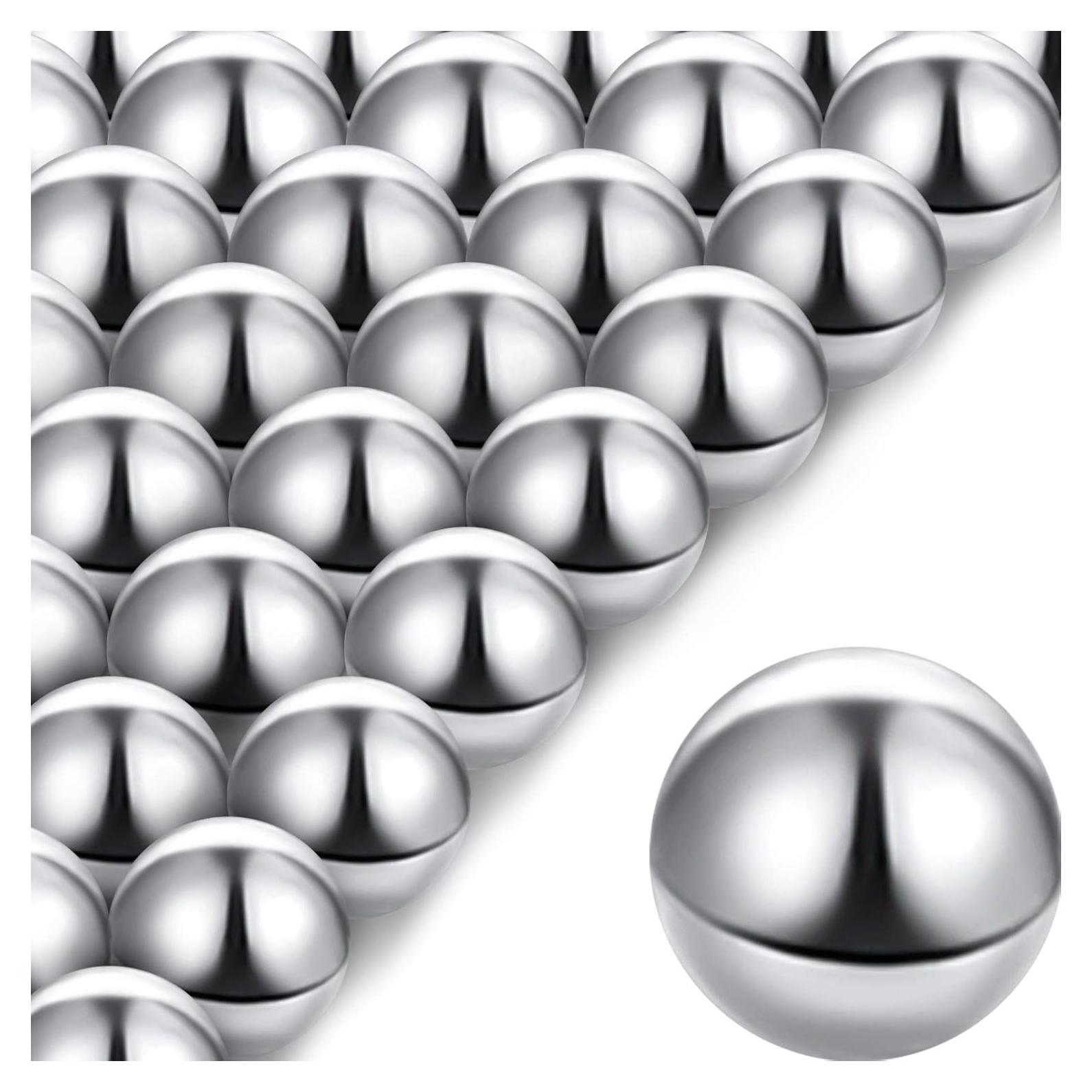 Bolas de Acero Inoxidable Ripeng 30 Piezas 1.27 cm