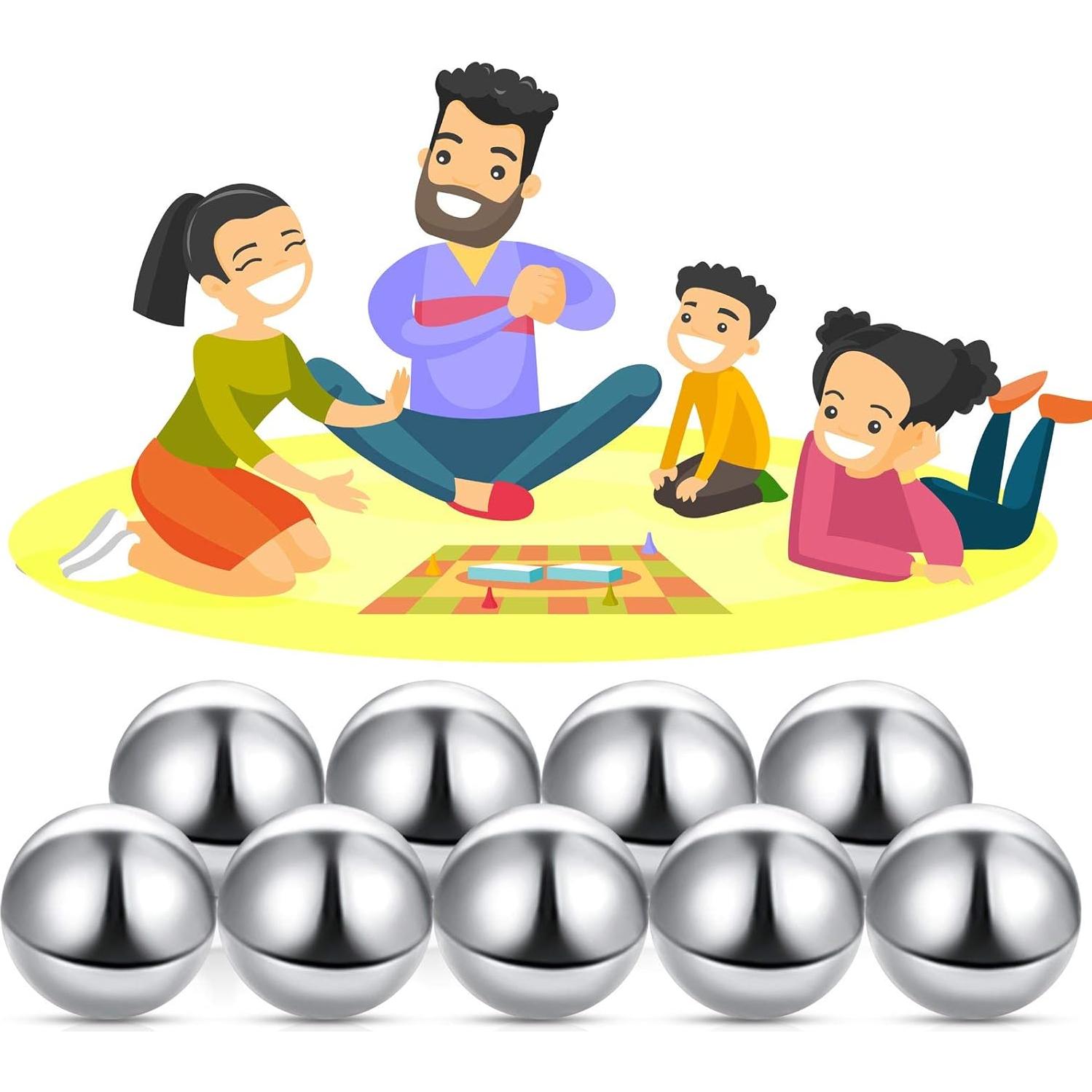 Bolas de Acero Inoxidable Ripeng 30 Piezas 1.27 cm