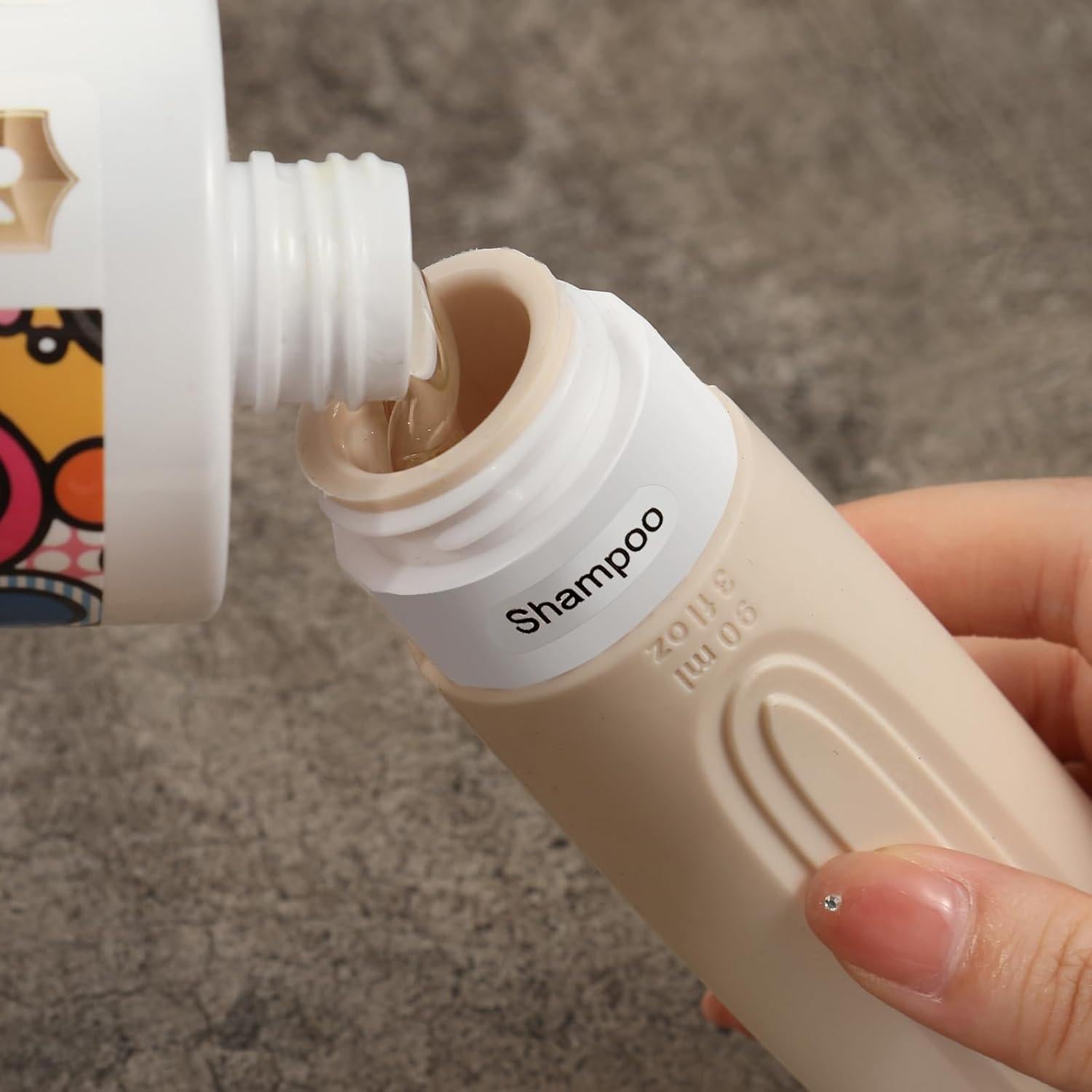 Botellas de Viaje CHEODIN 5 Piezas 88.7ml Aprobadas por TSA