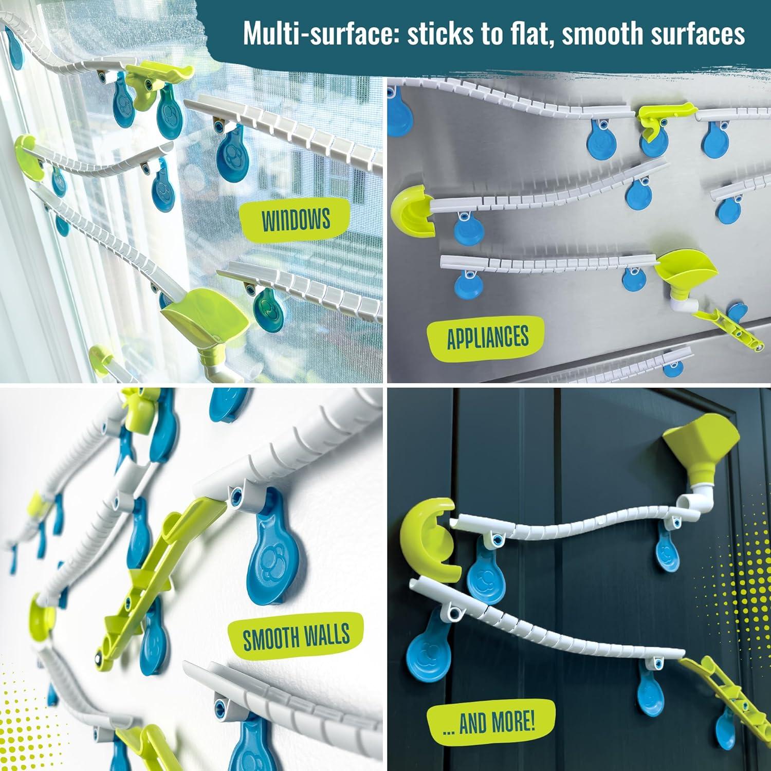 Conjunto de Carrera de Canicas Gecko Run Thames & Kosmos - 63 Piezas