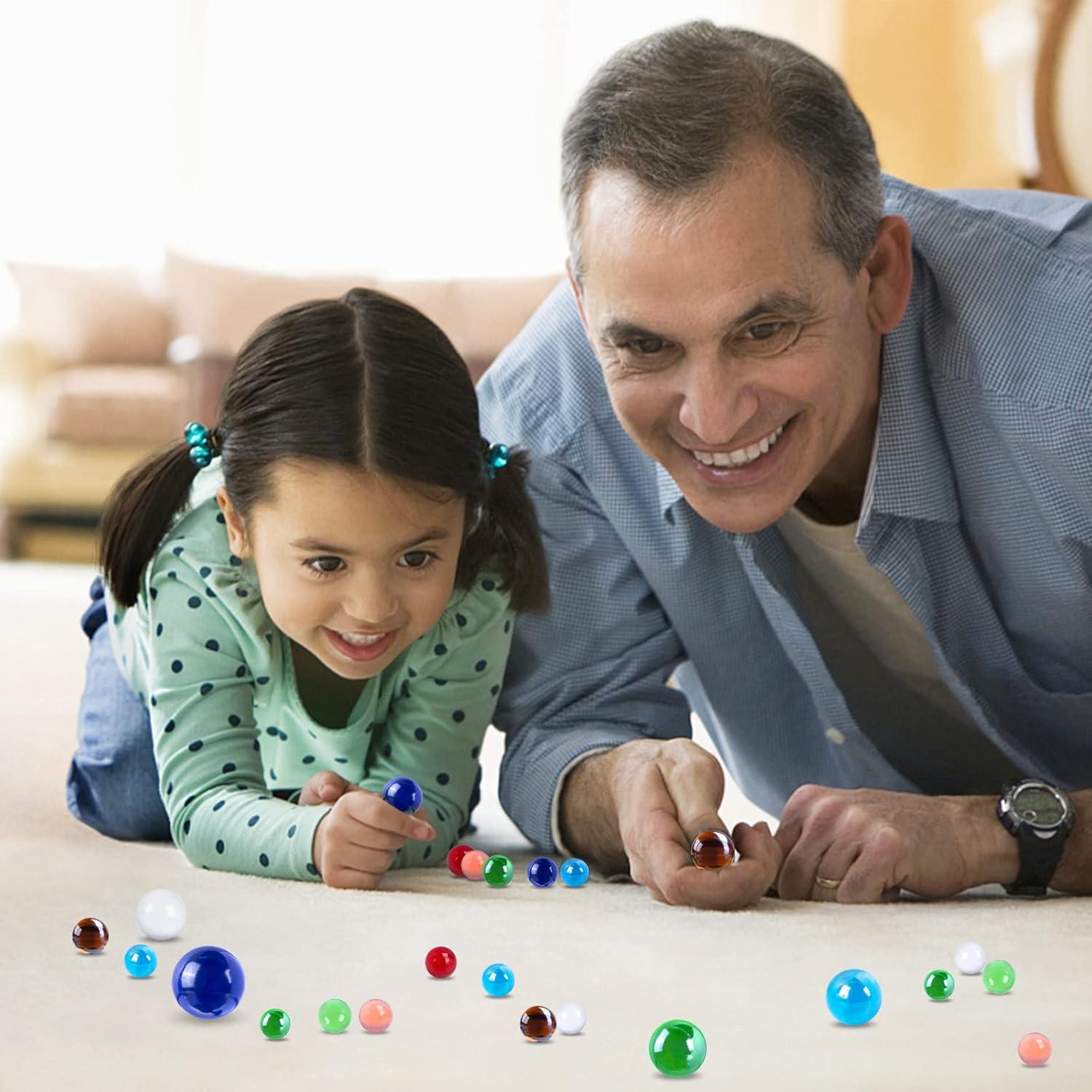 Canicas de Vidrio 145PCS SALLYFASHION para Juegos y Decoración