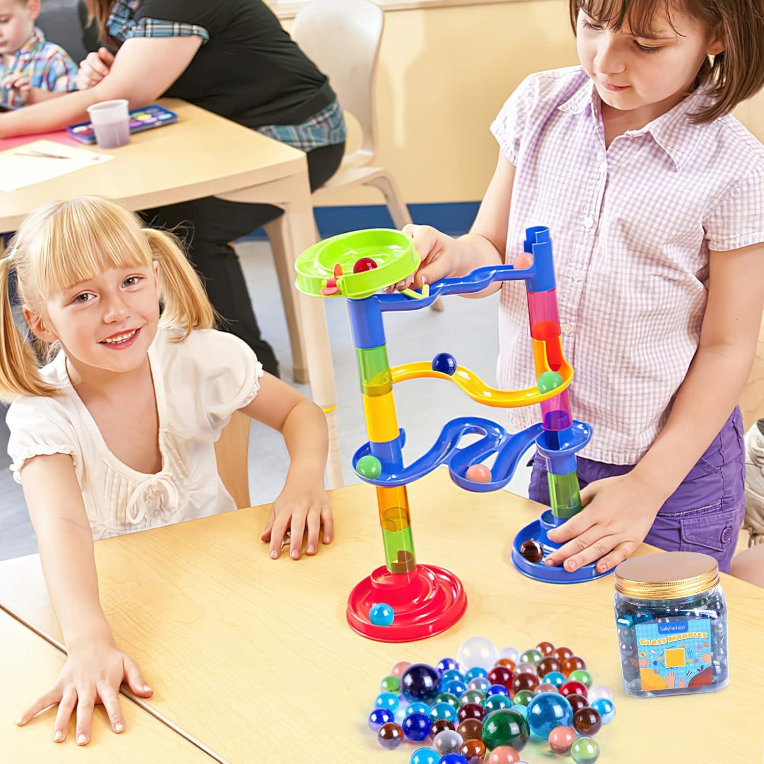 Canicas de Vidrio 145PCS SALLYFASHION para Juegos y Decoración