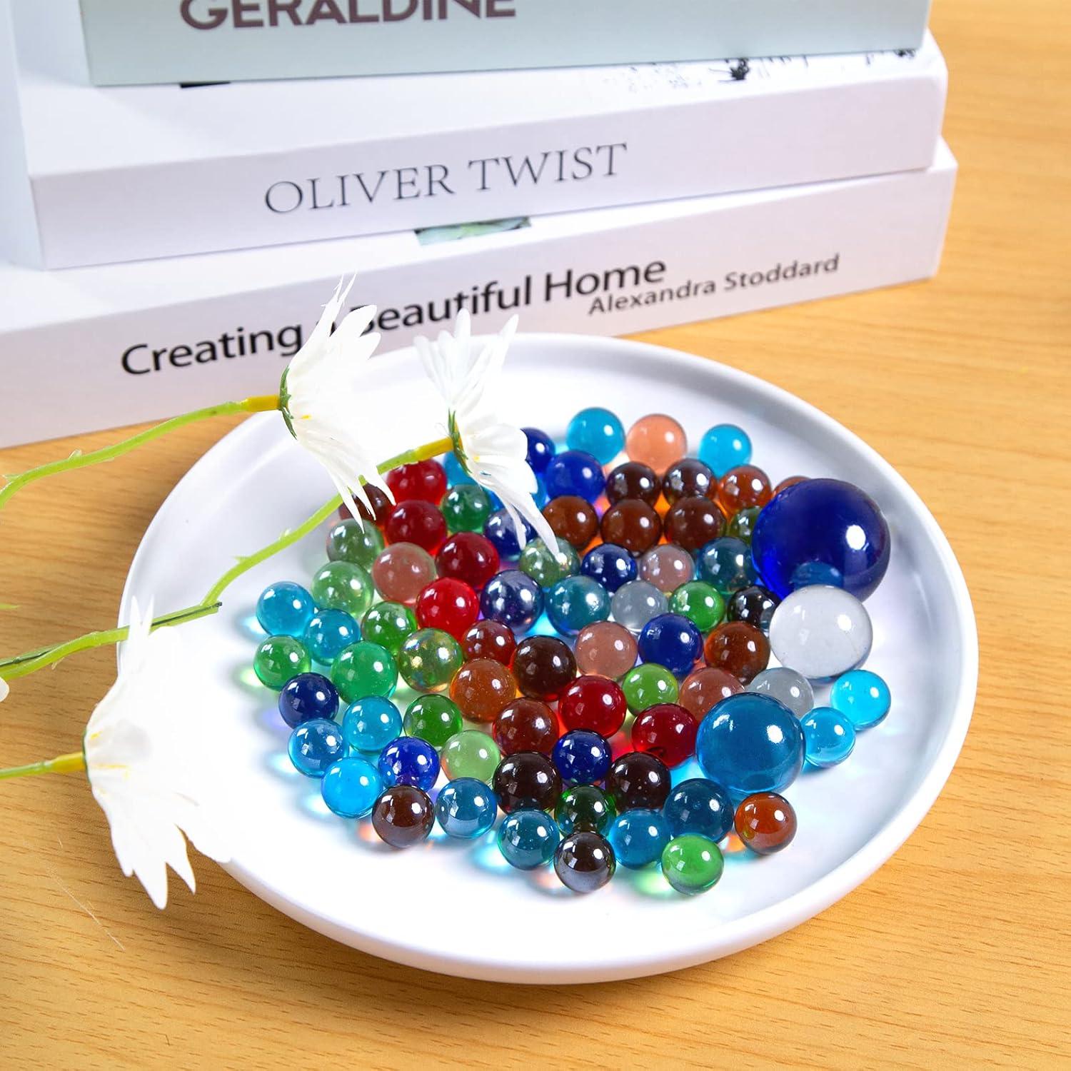 Canicas de Vidrio 145PCS SALLYFASHION para Juegos y Decoración