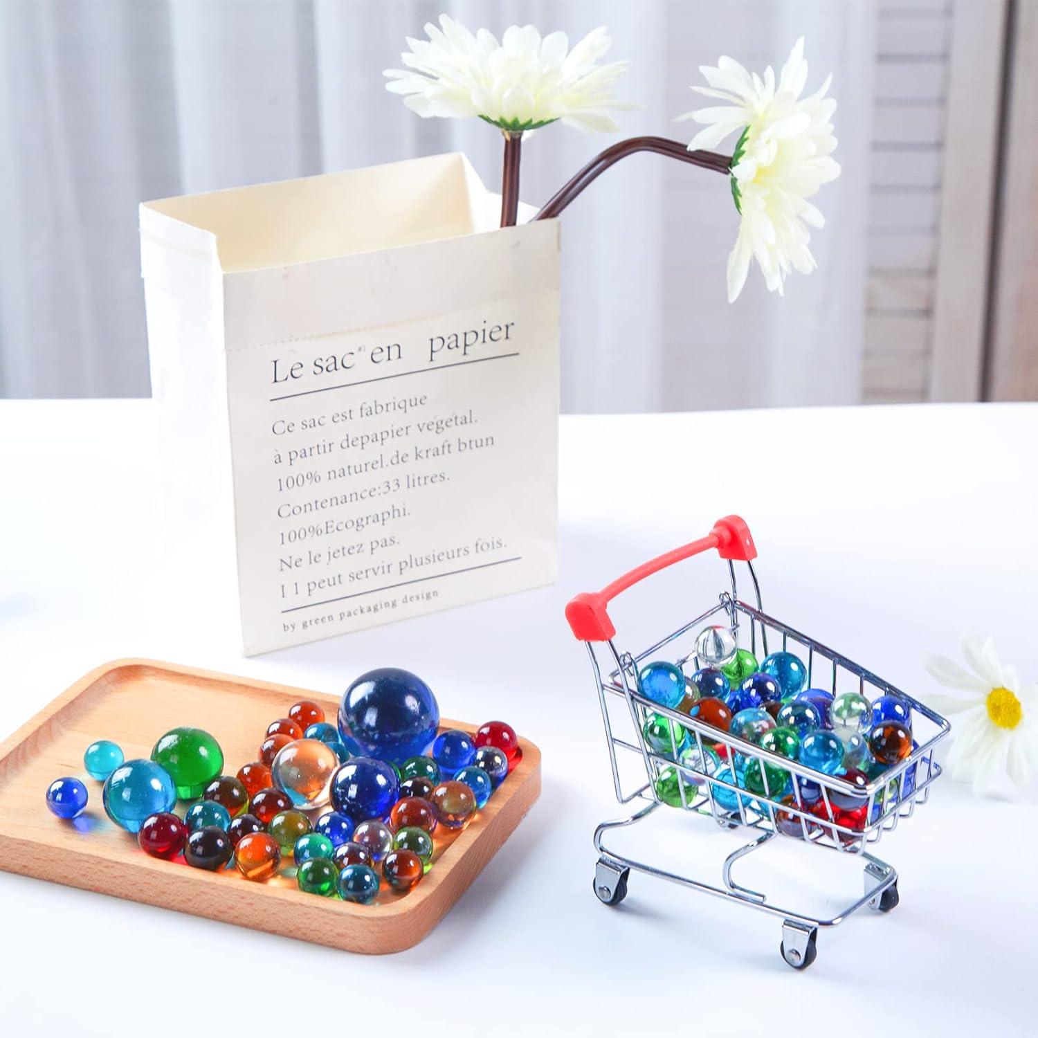 Canicas de Vidrio 145PCS SALLYFASHION para Juegos y Decoración