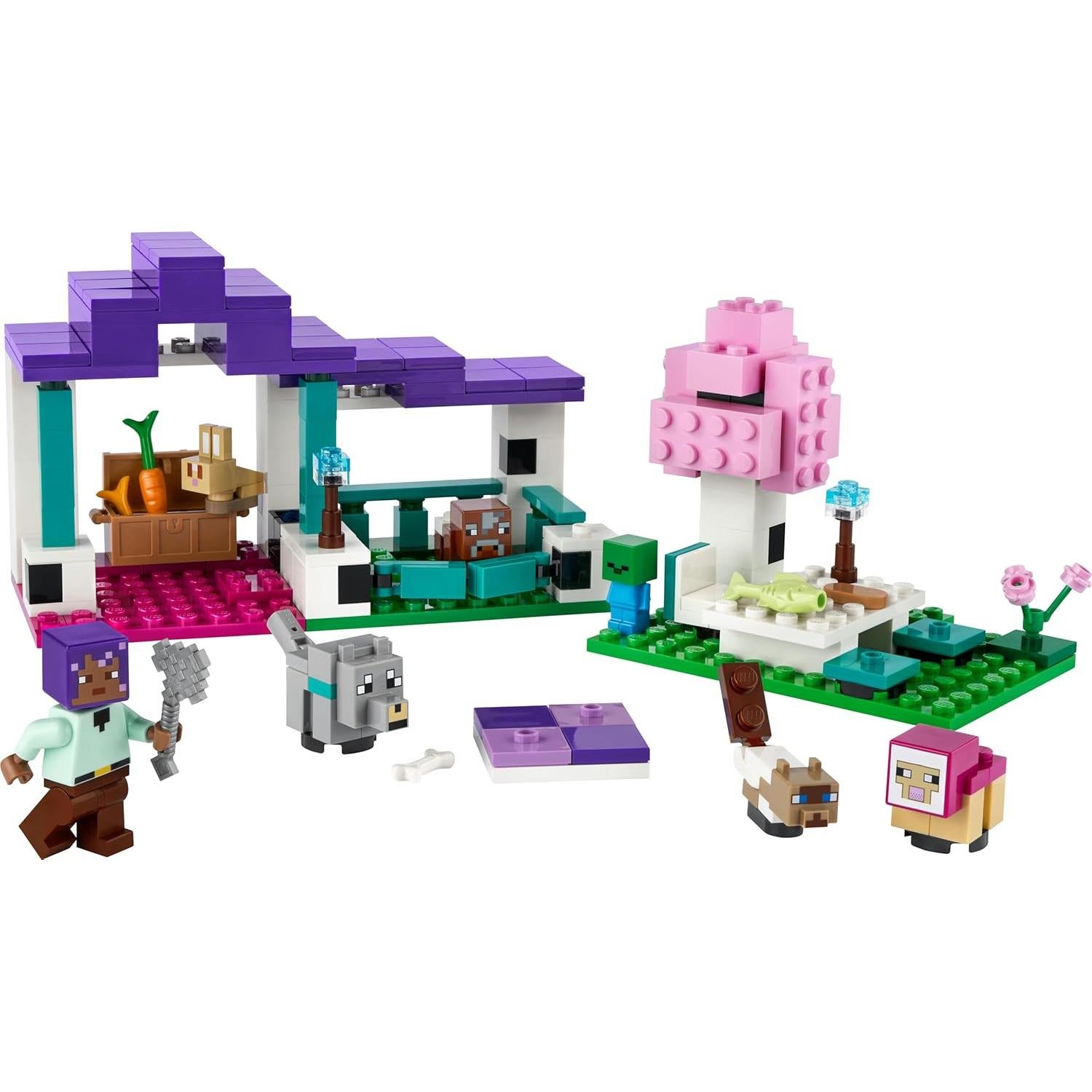 LEGO Minecraft Santuario de Animales 21253 - Juguete 7+