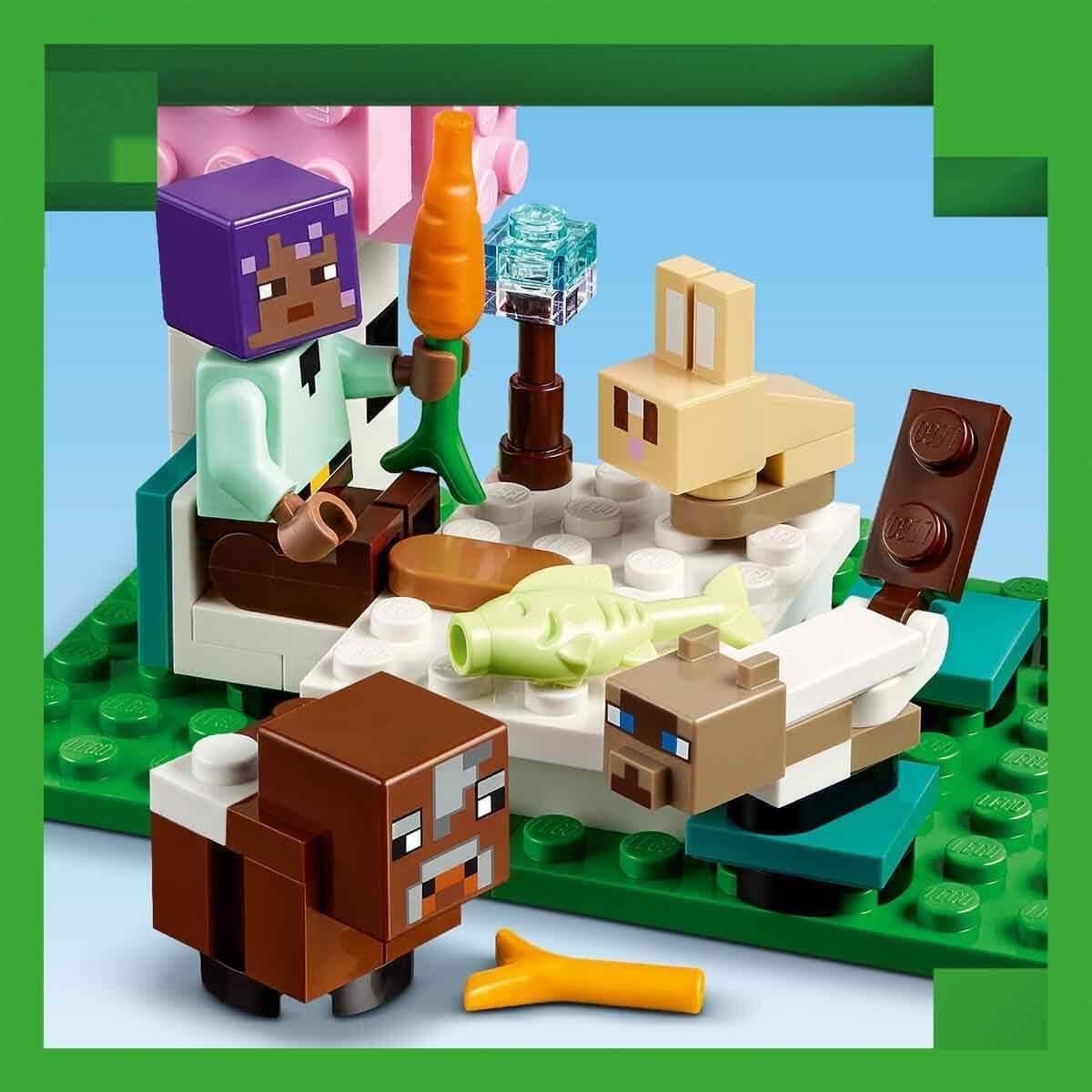 LEGO Minecraft Santuario de Animales 21253 - Juguete 7+