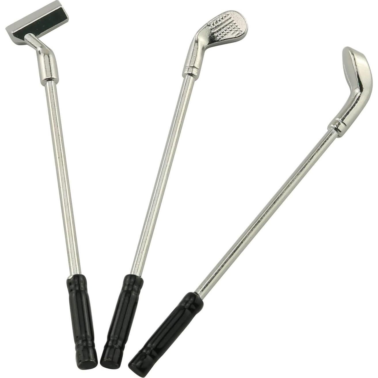 Conjunto Mini Golf TAODAN 1:12 con Bolsa y 3 Palos