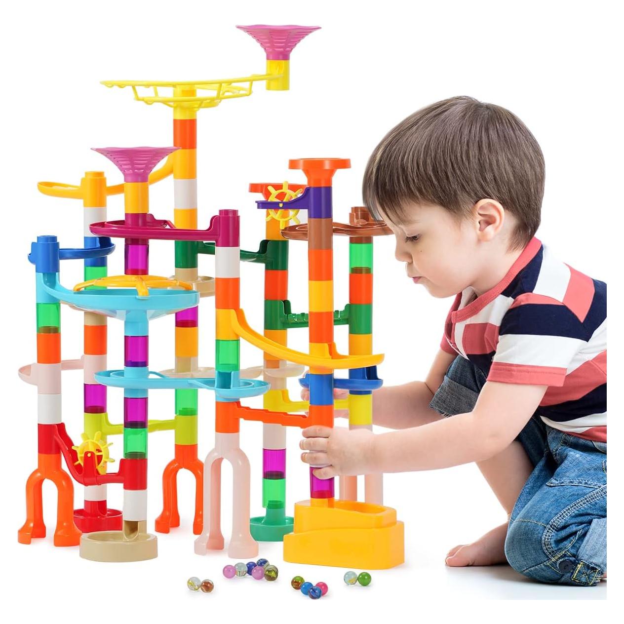 Kit Carrera de Canicas 166 Piezas ifollower Juguete STEM