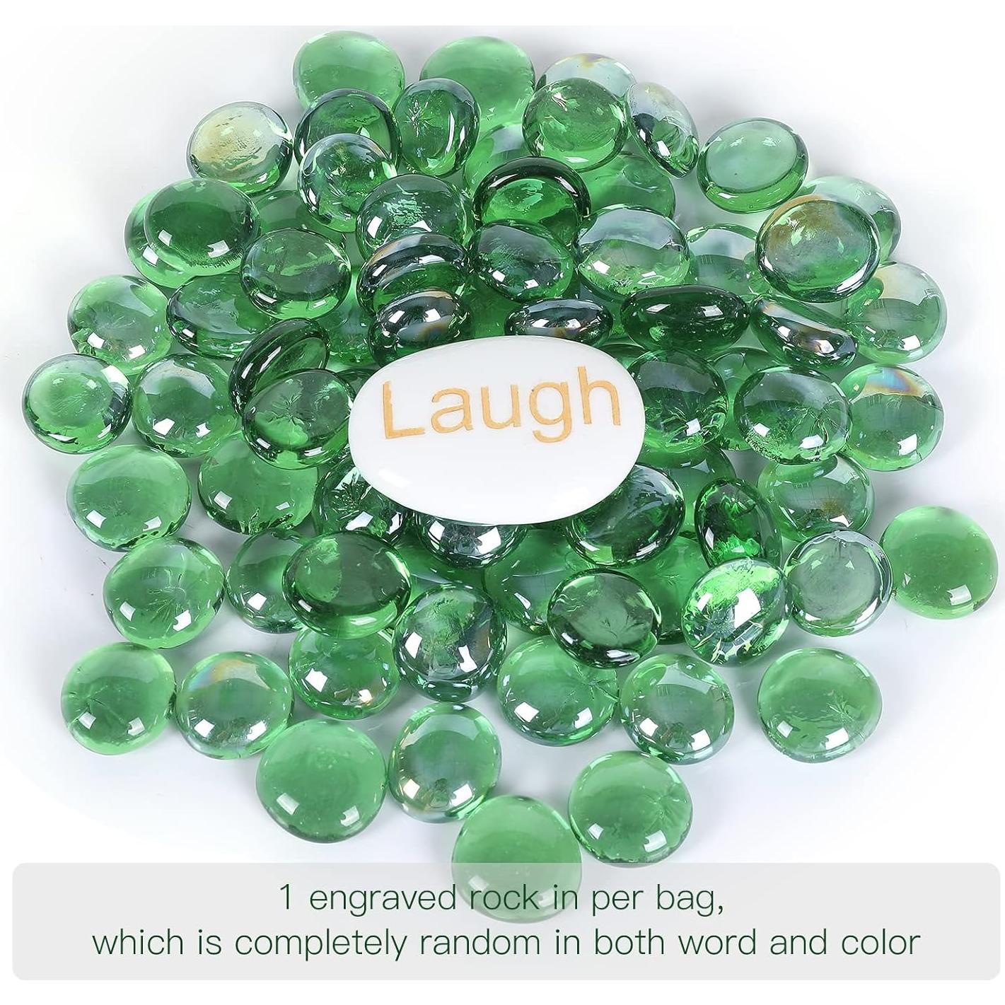 Perlas de Vidrio Ausluru 4.99 kg Verde para Decoración