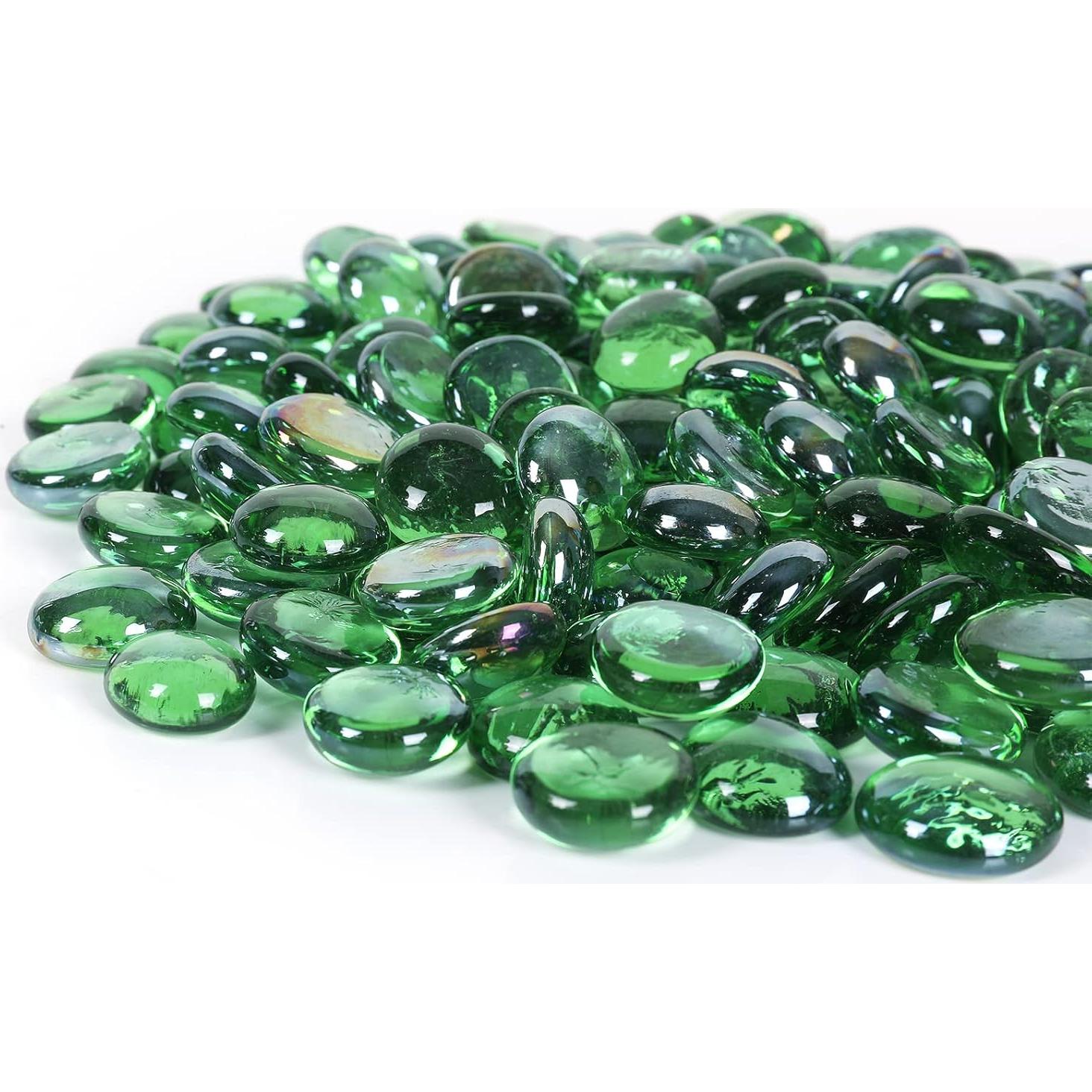 Perlas de Vidrio Ausluru 4.99 kg Verde para Decoración