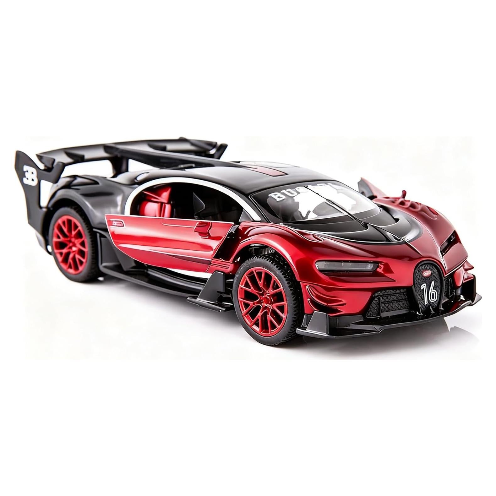 Coche de Modelo Bugatti Vision GT 1/32 BDTCTK con Sonido y Luz