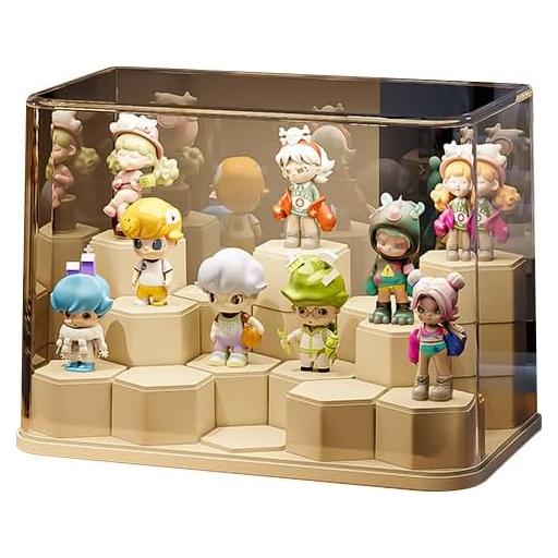 Estuche de Exhibición Apilable KNOTIX 11L para Figuras