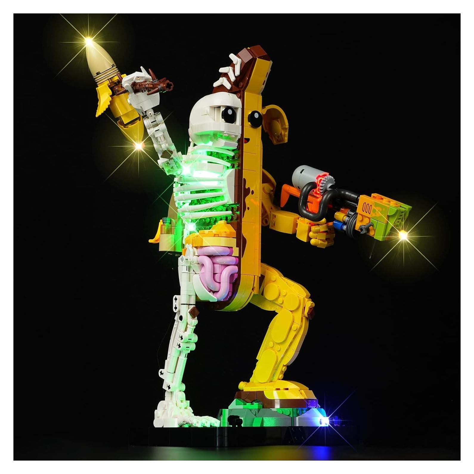 Kit de Luz LED Rorliny para Lego Fortnite Peely Bone 77072