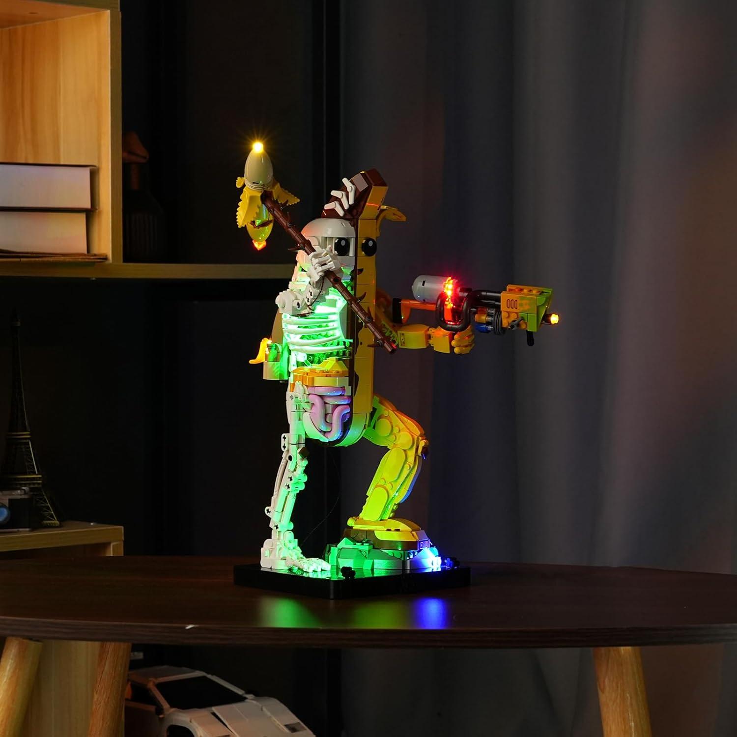 Kit de Luz LED Rorliny para Lego Fortnite Peely Bone 77072