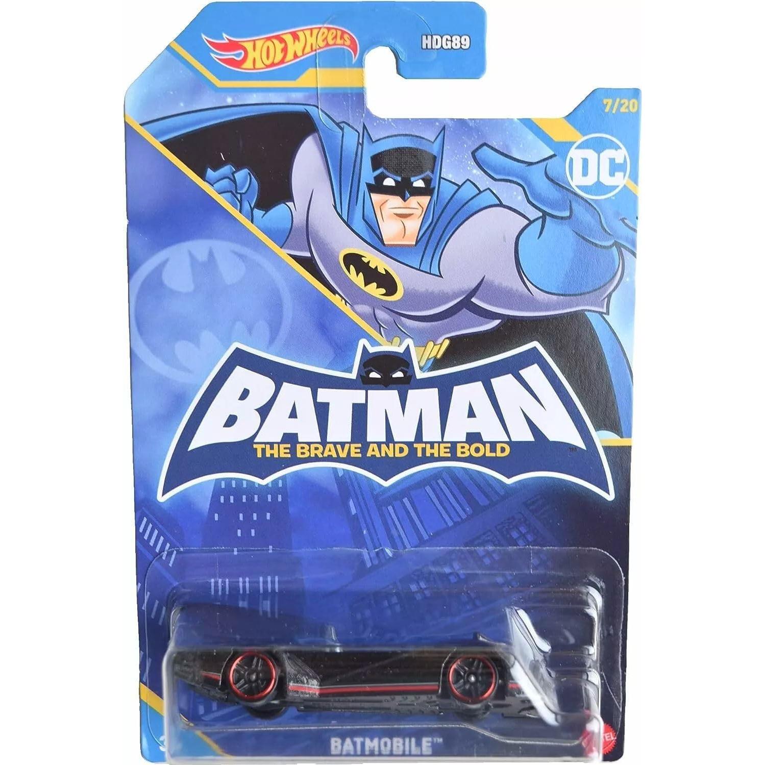 Hot Wheels Batmobile 2023 Conjunto 5 Vehículos Diecast Mattel