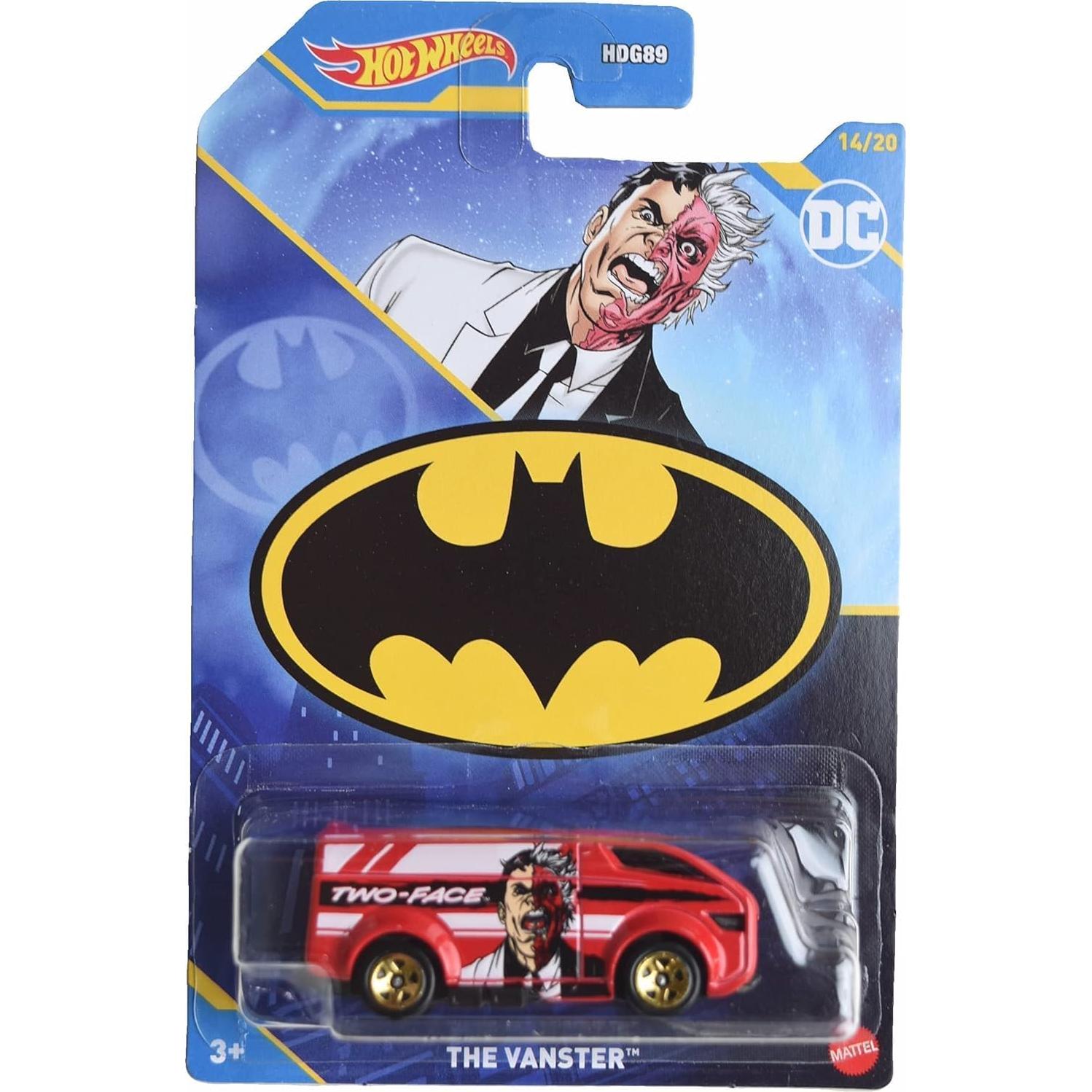 Hot Wheels Batmobile 2023 Conjunto 5 Vehículos Diecast Mattel