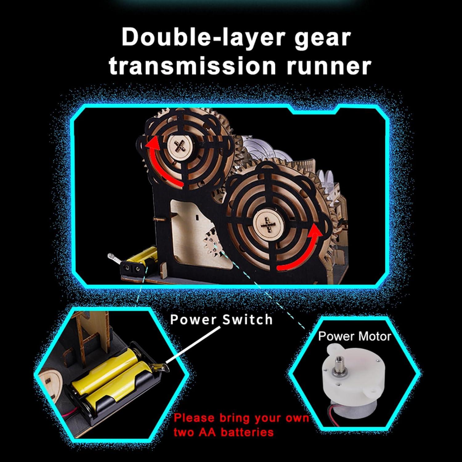 Juego de Canicas de Madera WodGod Modelo 3D DIY