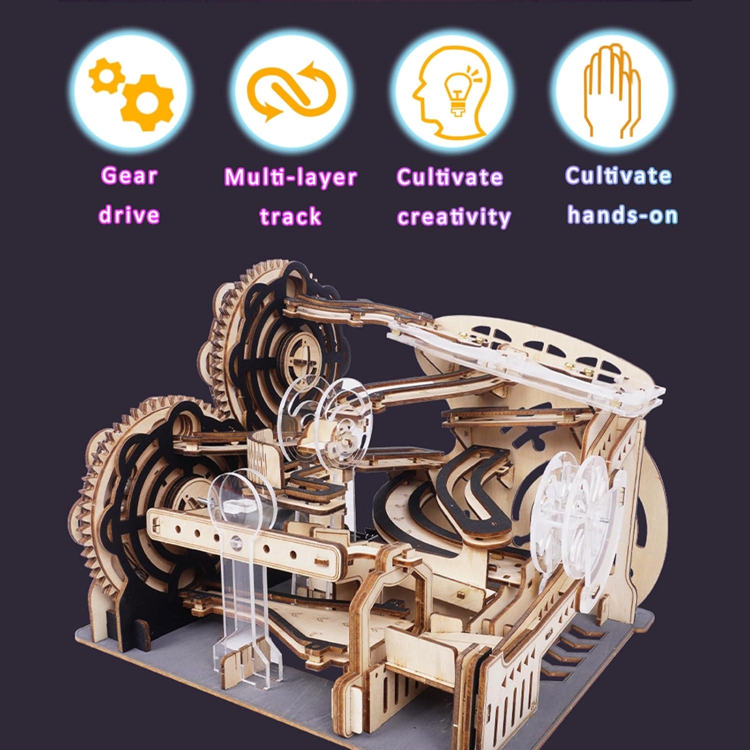 Juego de Canicas de Madera WodGod Modelo 3D DIY