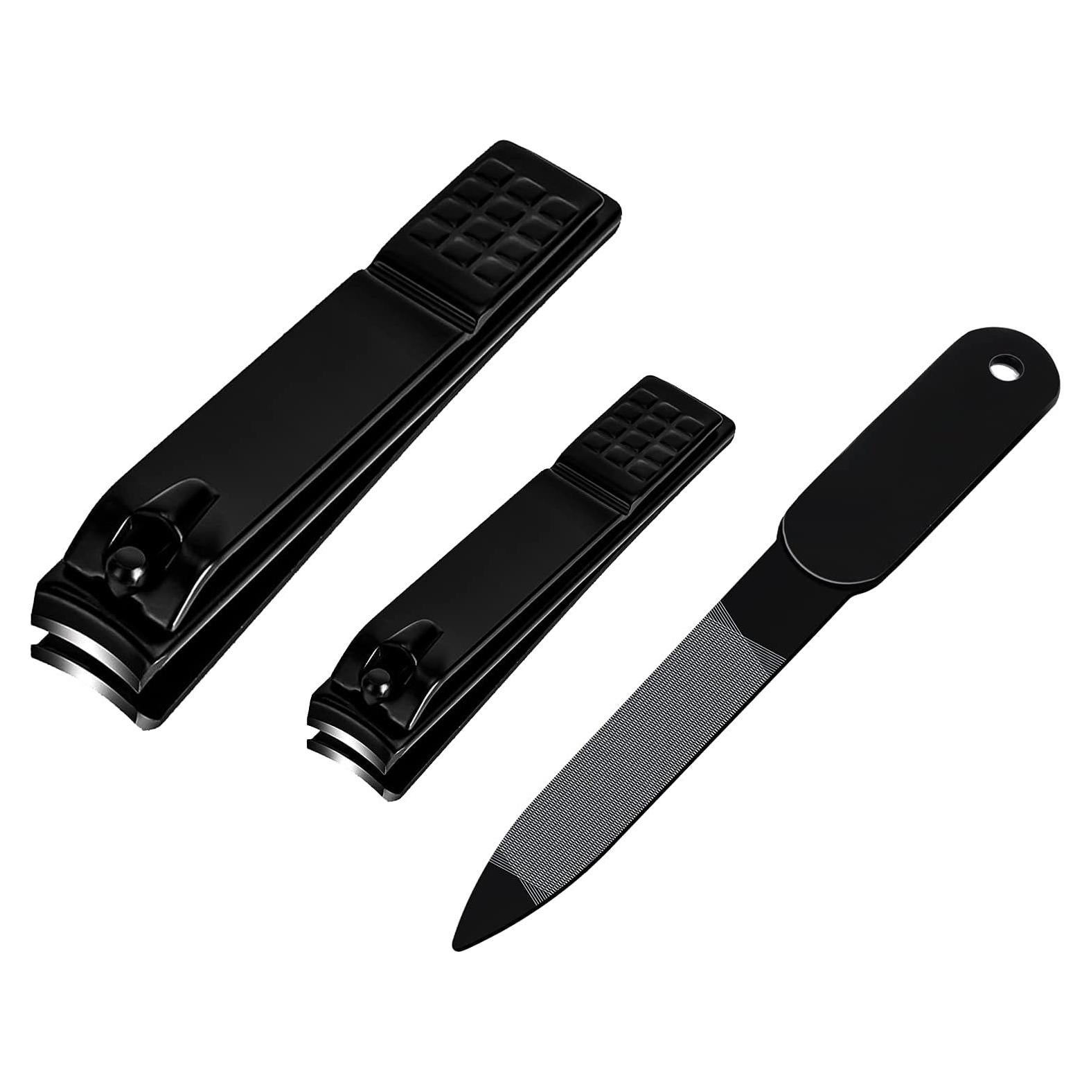 Juego de Cortauñas Aogeili de Acero Inoxidable 3 PZS