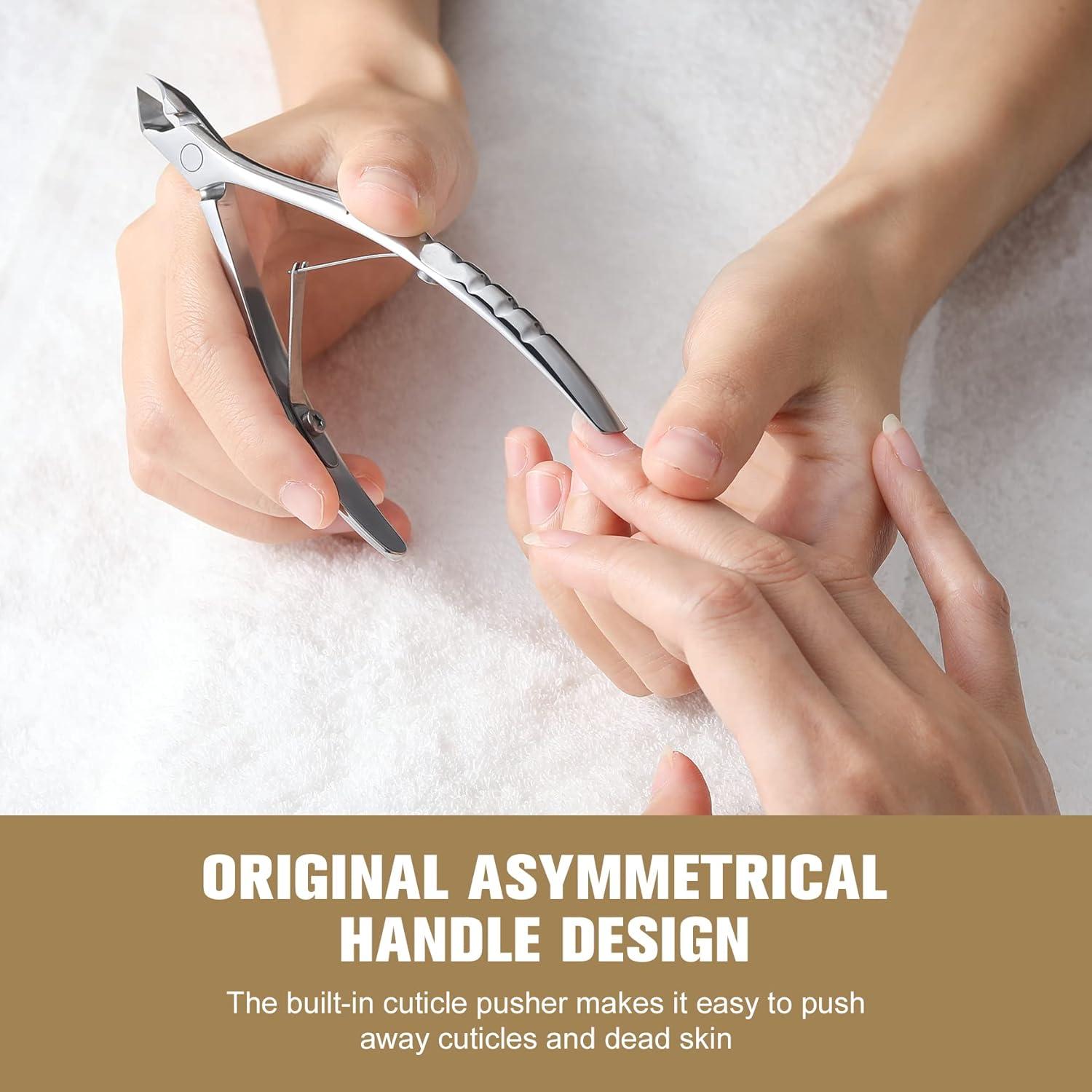 Cortador de Cutículas 2 en 1 FERYES Acero Inoxidable 6mm