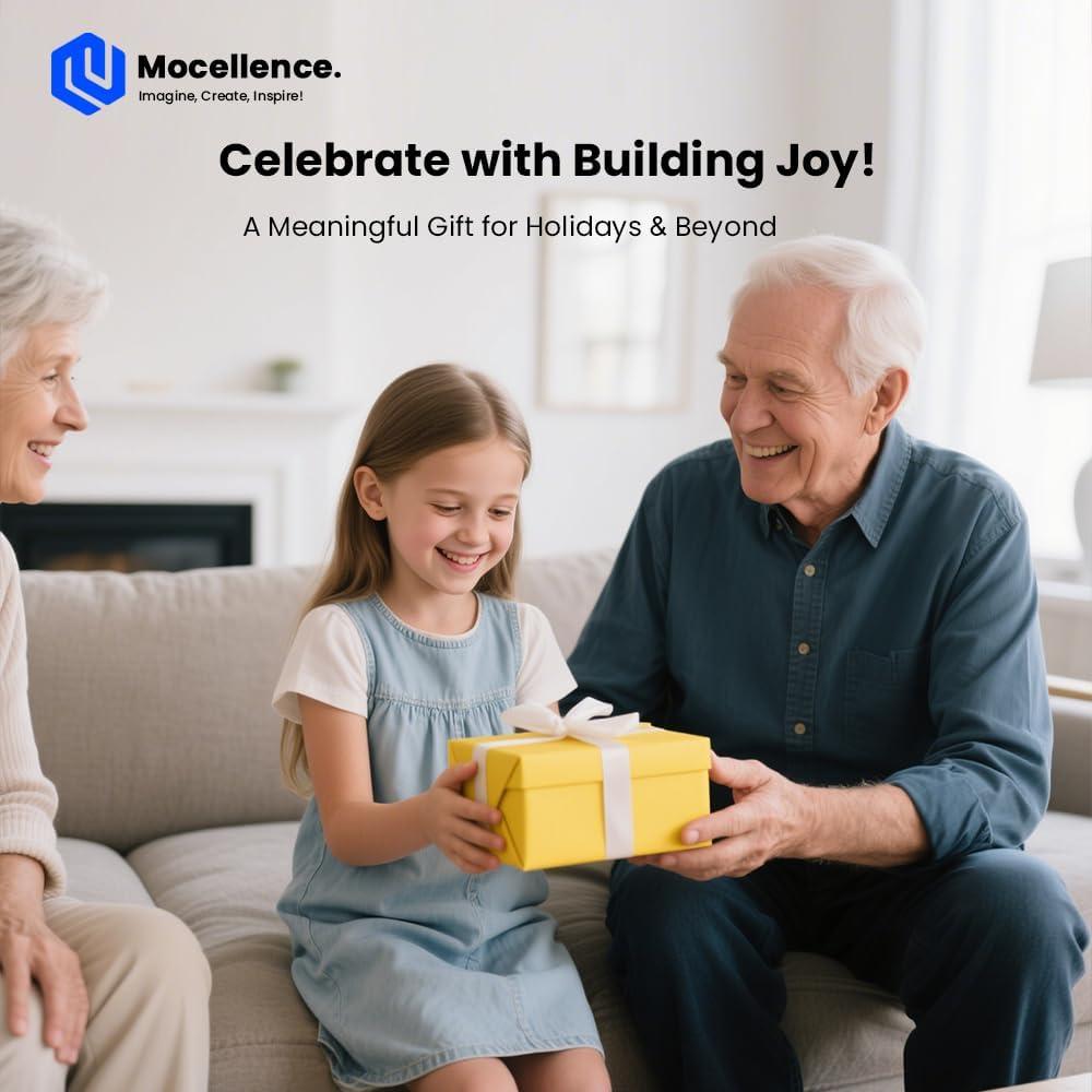 Juego de Construcción de Jesús Mocellence con Ovejas y Cruz