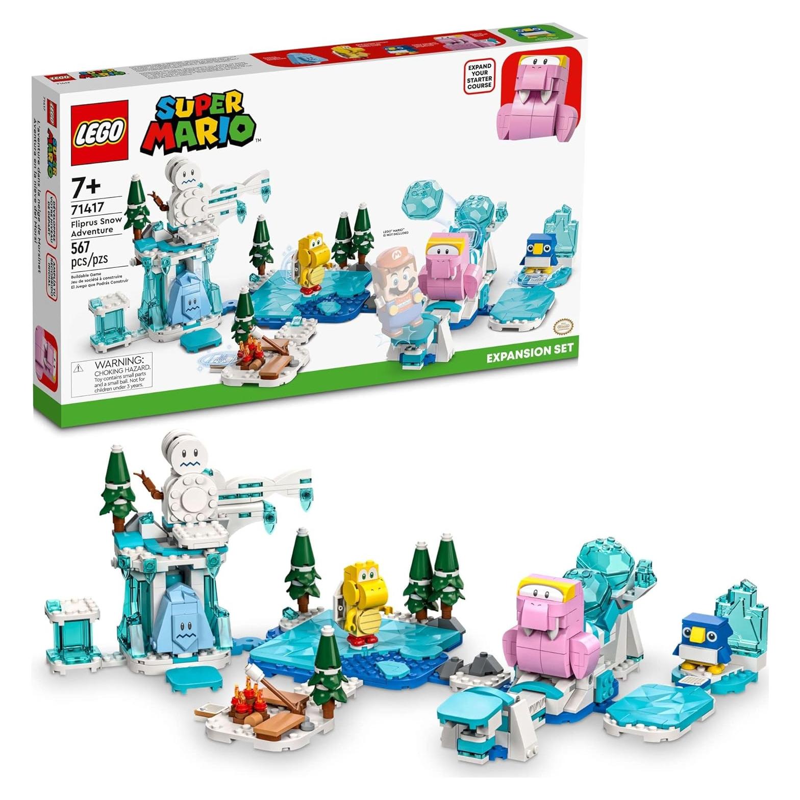 LEGO Super Mario Aventura en la Nieve de Fliprus 71417 - Set de Expansión