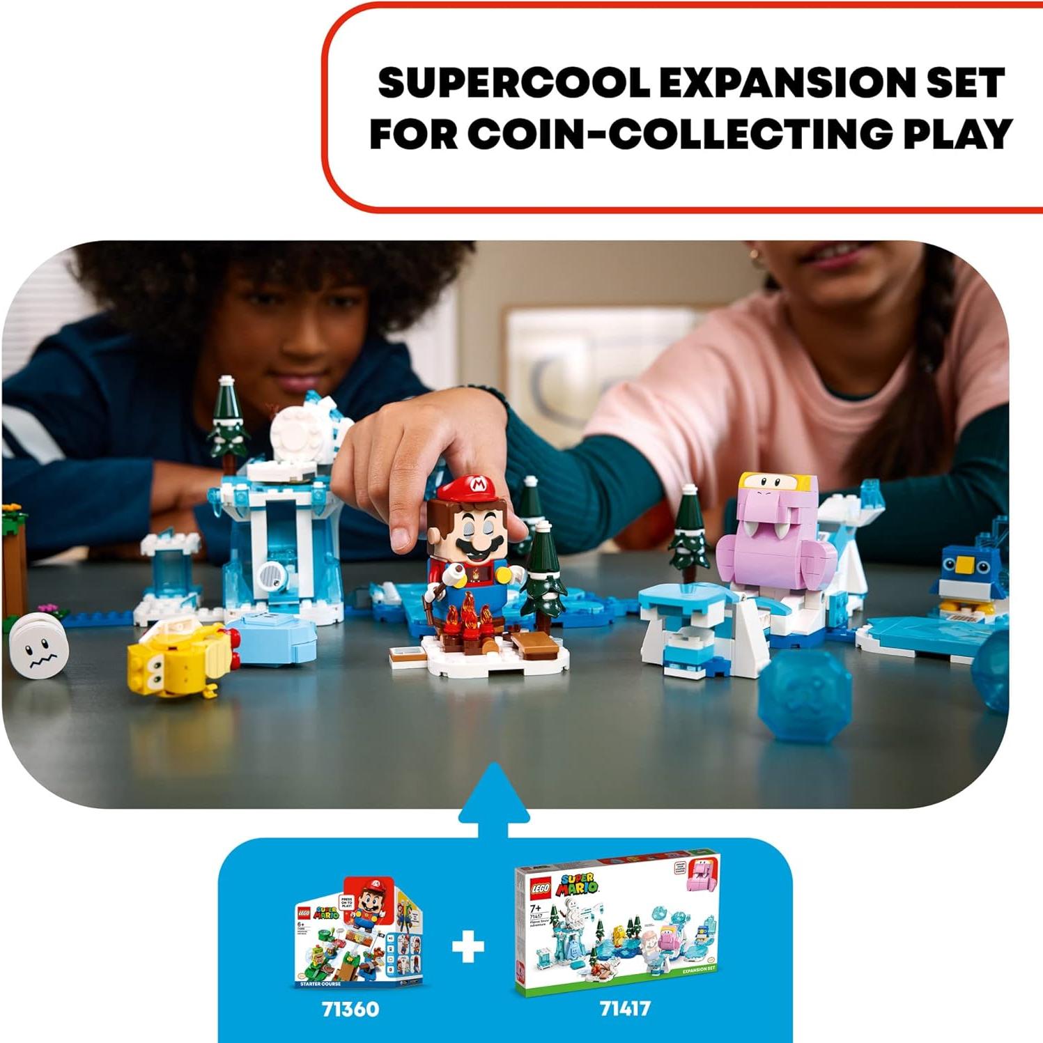 LEGO Super Mario Aventura en la Nieve de Fliprus 71417 - Set de Expansión