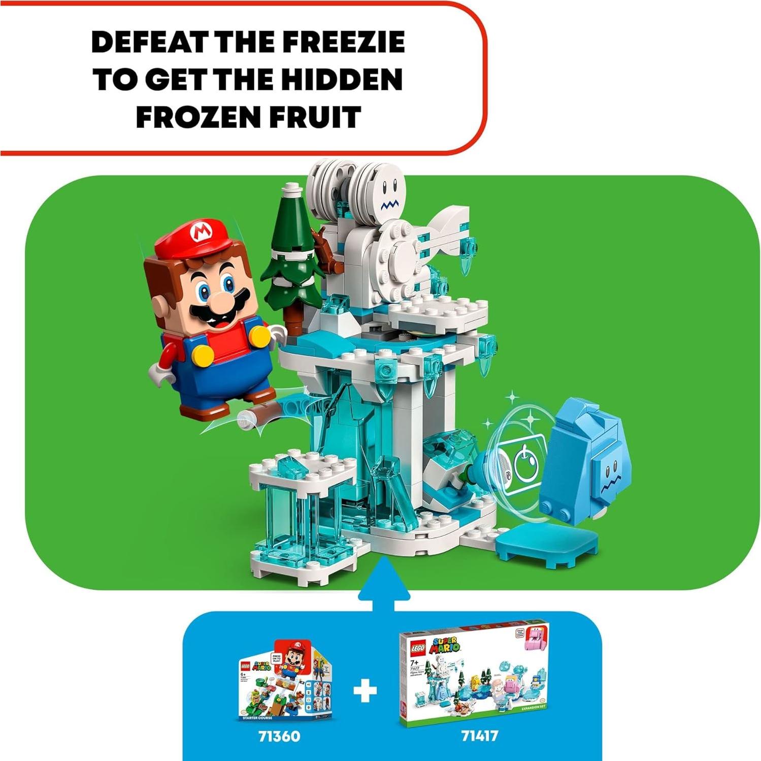 LEGO Super Mario Aventura en la Nieve de Fliprus 71417 - Set de Expansión