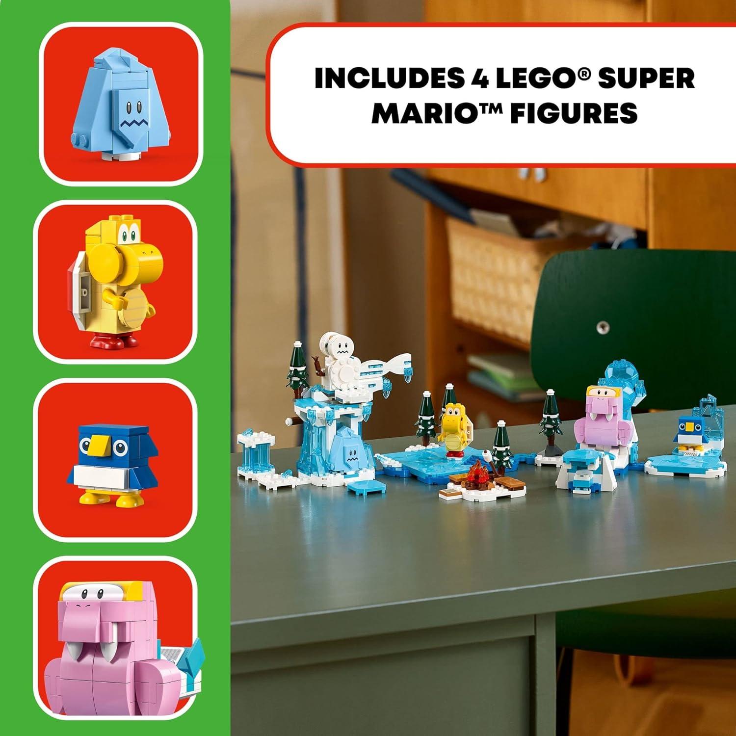 LEGO Super Mario Aventura en la Nieve de Fliprus 71417 - Set de Expansión