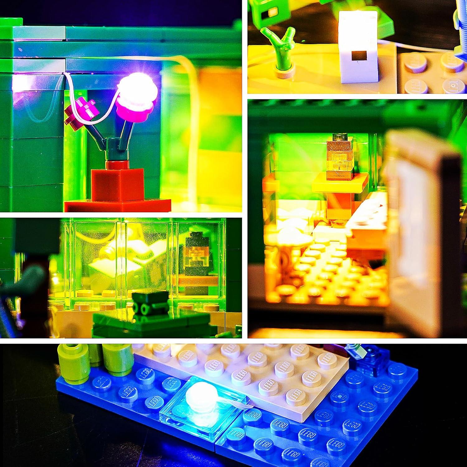 Kit de Iluminación LED Brickshining para Lego Casa Playa Tortuga 21254
