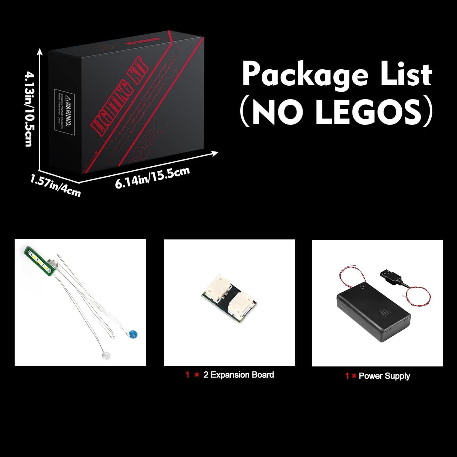 Kit de Iluminación LED Brickshining para Lego Casa Playa Tortuga 21254