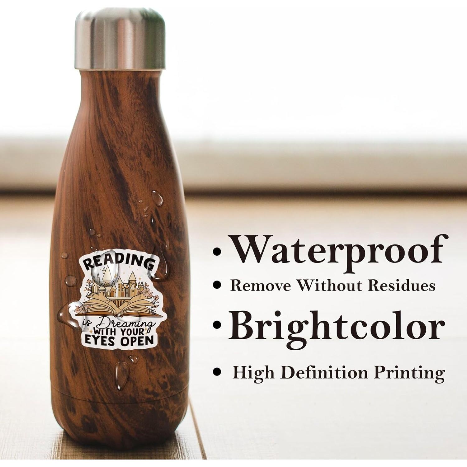 MiStar Stickers Literarios 110 Piezas para Decorar