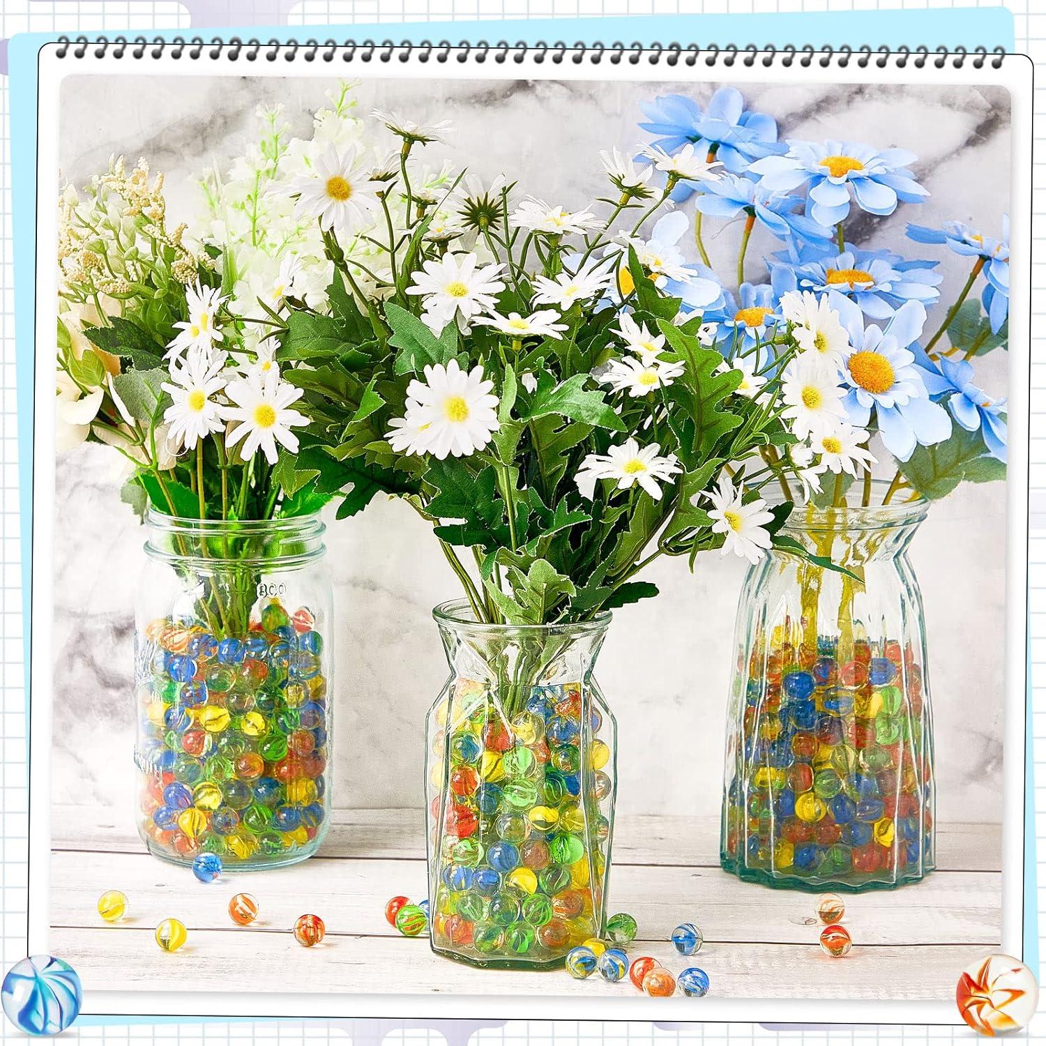 Canicas de Vidrio Lewtemi 1500 Pcs Ojos de Gato 1.4 cm