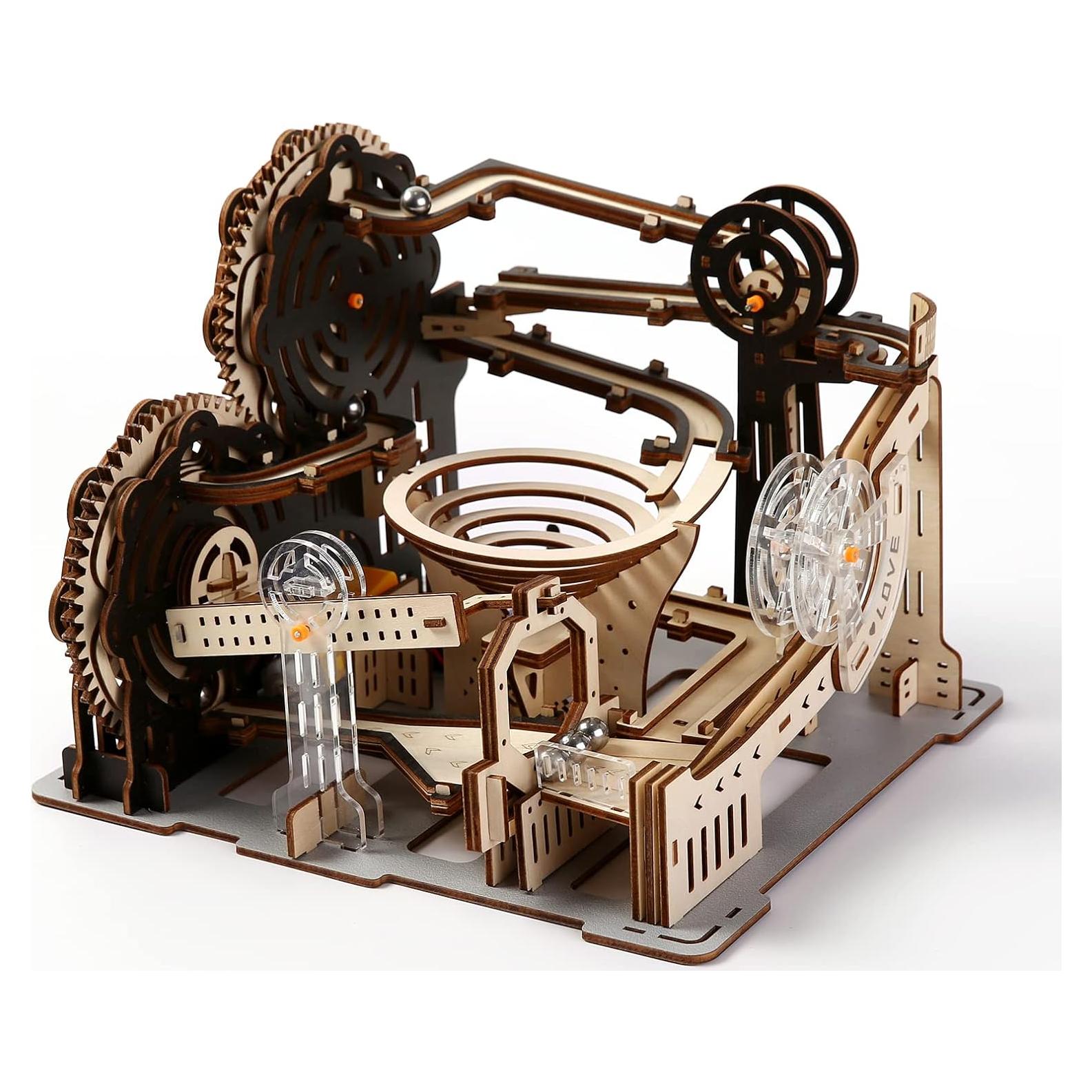 Rompecabezas 3D de Madera Hallisun Laberinto Eléctrico