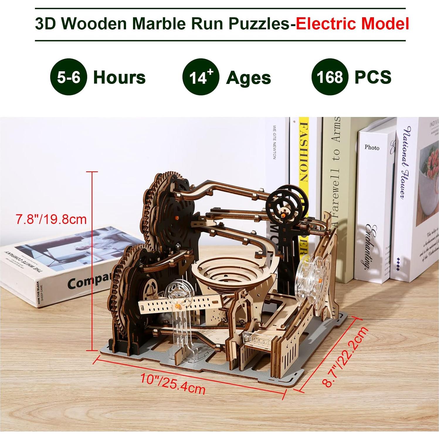 Rompecabezas 3D de Madera Hallisun Laberinto Eléctrico