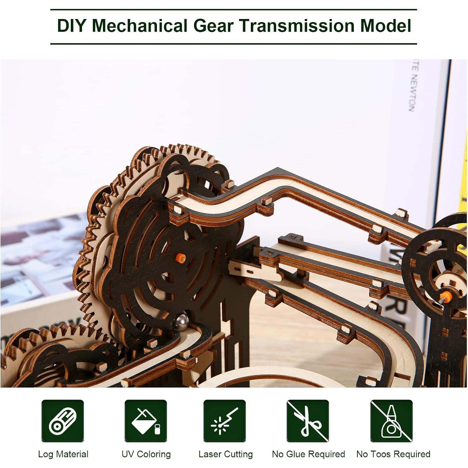Rompecabezas 3D de Madera Hallisun Laberinto Eléctrico